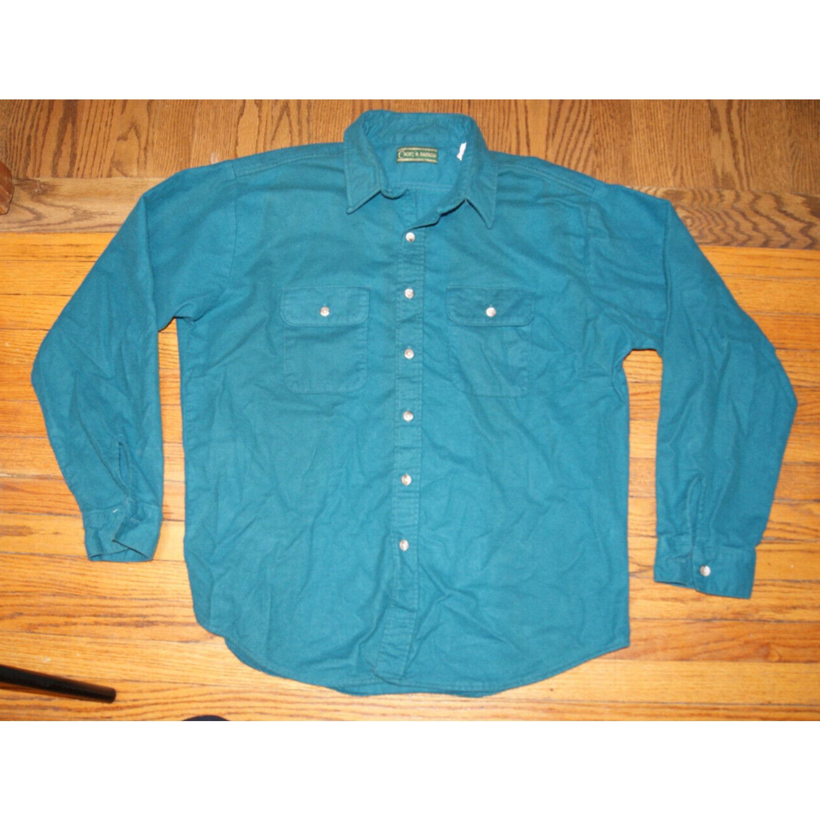 Croft & Barrow VTG Croft & Barrow Cloth Shirt Mens XL Hunt Utility 90s USA Size US XL / EU 56 / 4 - 2 Thumbnail