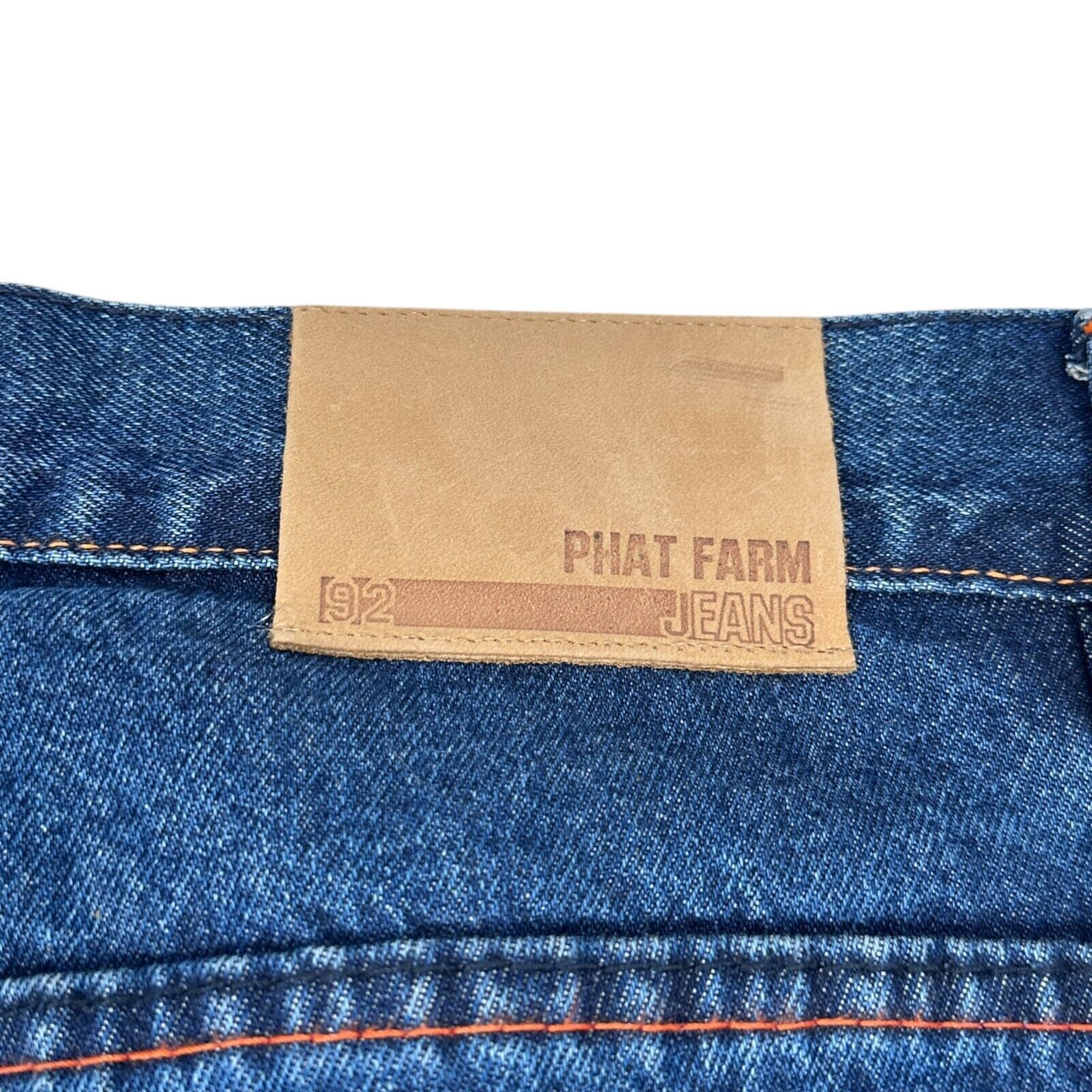 Phat Farm Vintage Phat Farm Baggy Jeans Mens 32 Blue Loose Skater Y2K Size US 32 / EU 48 - 6 Thumbnail