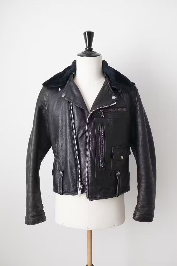 Harley Davidson Vintage D-pocket leather jacket Size US M / EU 48-50 / 2 - 1 Thumbnail
