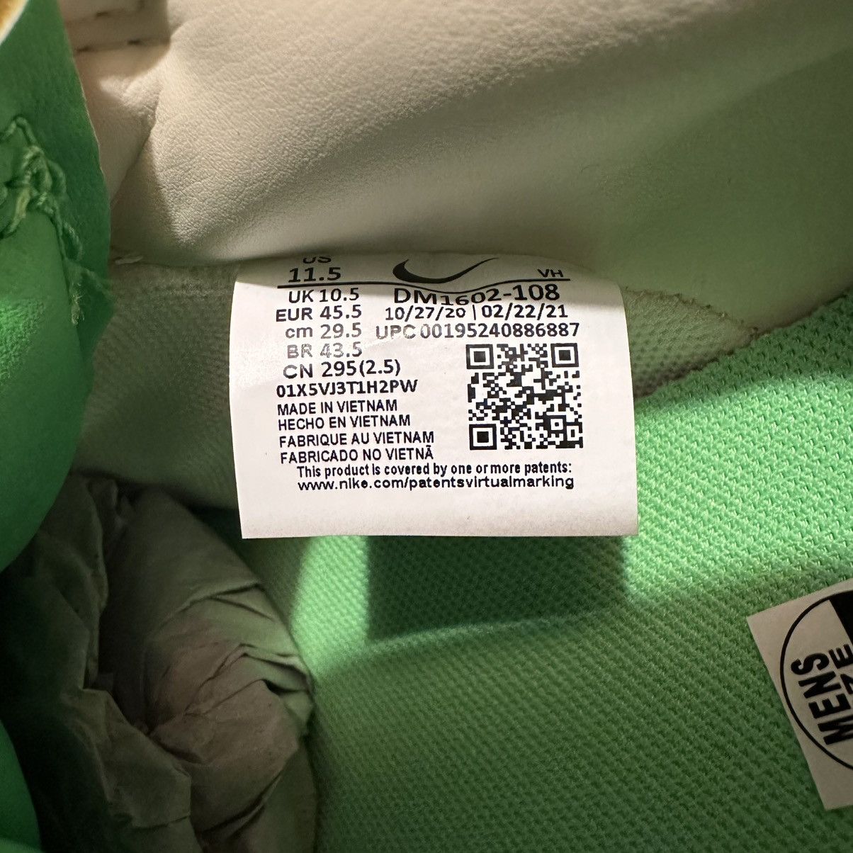 Nike × Off-White Nike Dunk Low Off-White Lot 7 Size US 11.5 / EU 44-45 - 17 Thumbnail