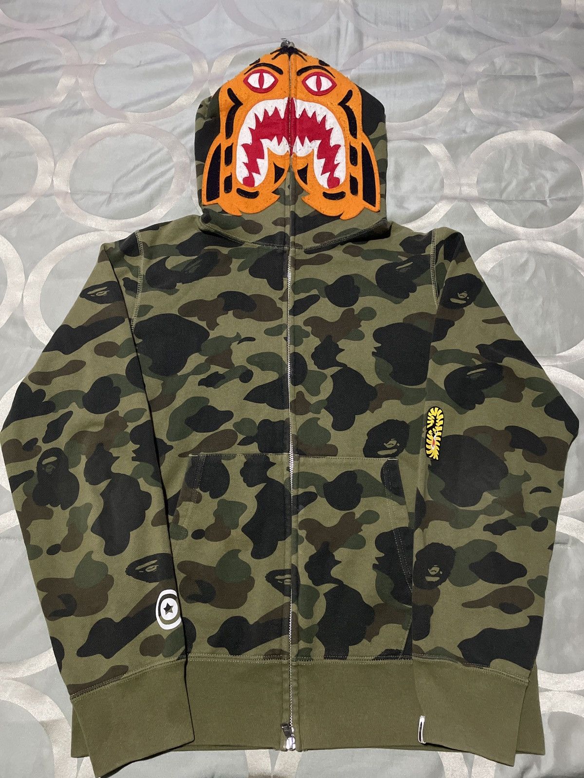 Bape Tiger Green | Grailed