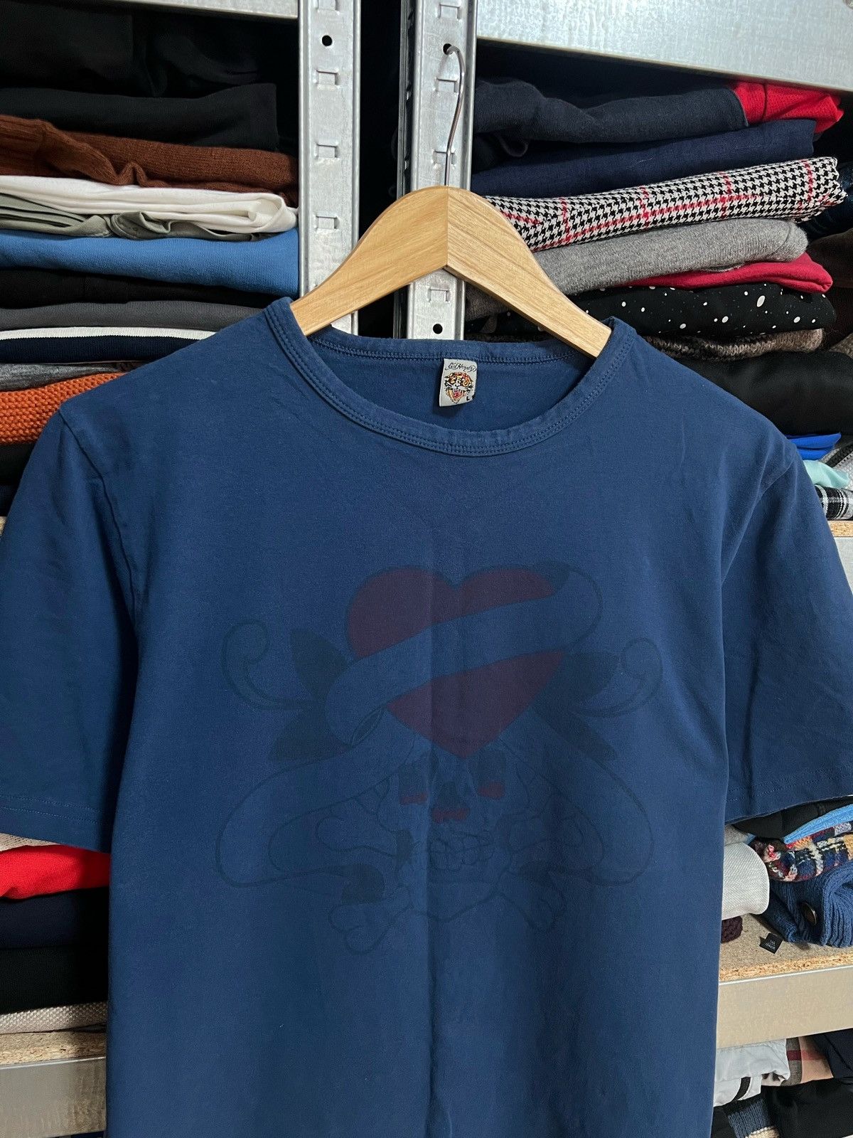 Ed Hardy Vintage Ed Hardy by Christian Audigier T-Shirt Big Logo Sz L Size L / US 10 / IT 46 - 2 Thumbnail