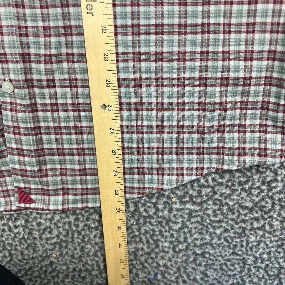 UNTUCKit UNTUCKit Dezzani Button Up Shirt Men XL Plaid Flannel Size US XL / EU 56 / 4 - 5 Thumbnail