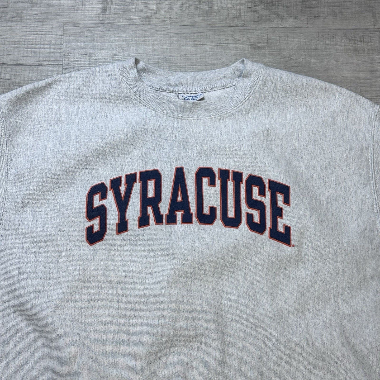 Champion Syracuse University Champion Reverse Weave Sweatshirt 2XL Size US XXL / EU 58 / 5 - 5 Thumbnail