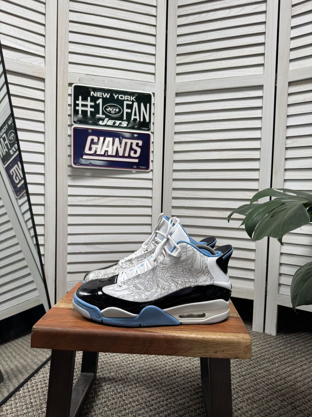 Men's Casual Sneakers Nike Jordan Dub Zero Blue Legend