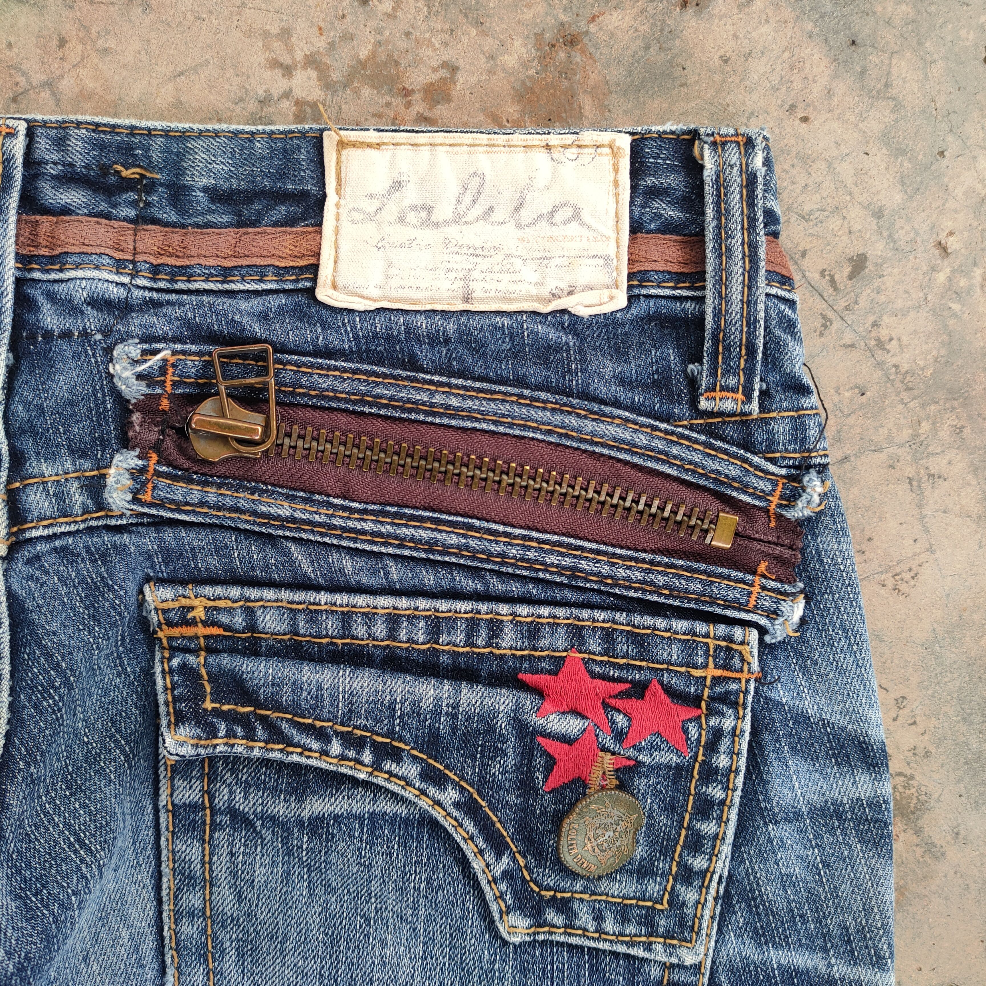 Japanese Brand FLARE VINTAGE LOLITA BOOT CUT DENIM JEAN PANTS Size US 29 - 12 Thumbnail