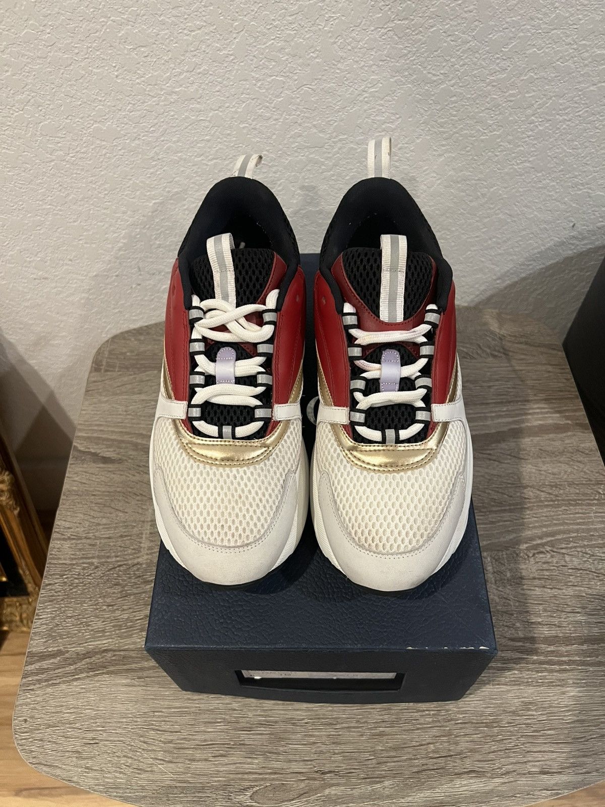 Dior Dior B22 White/Red Size US 8 / EU 41 - 3 Thumbnail