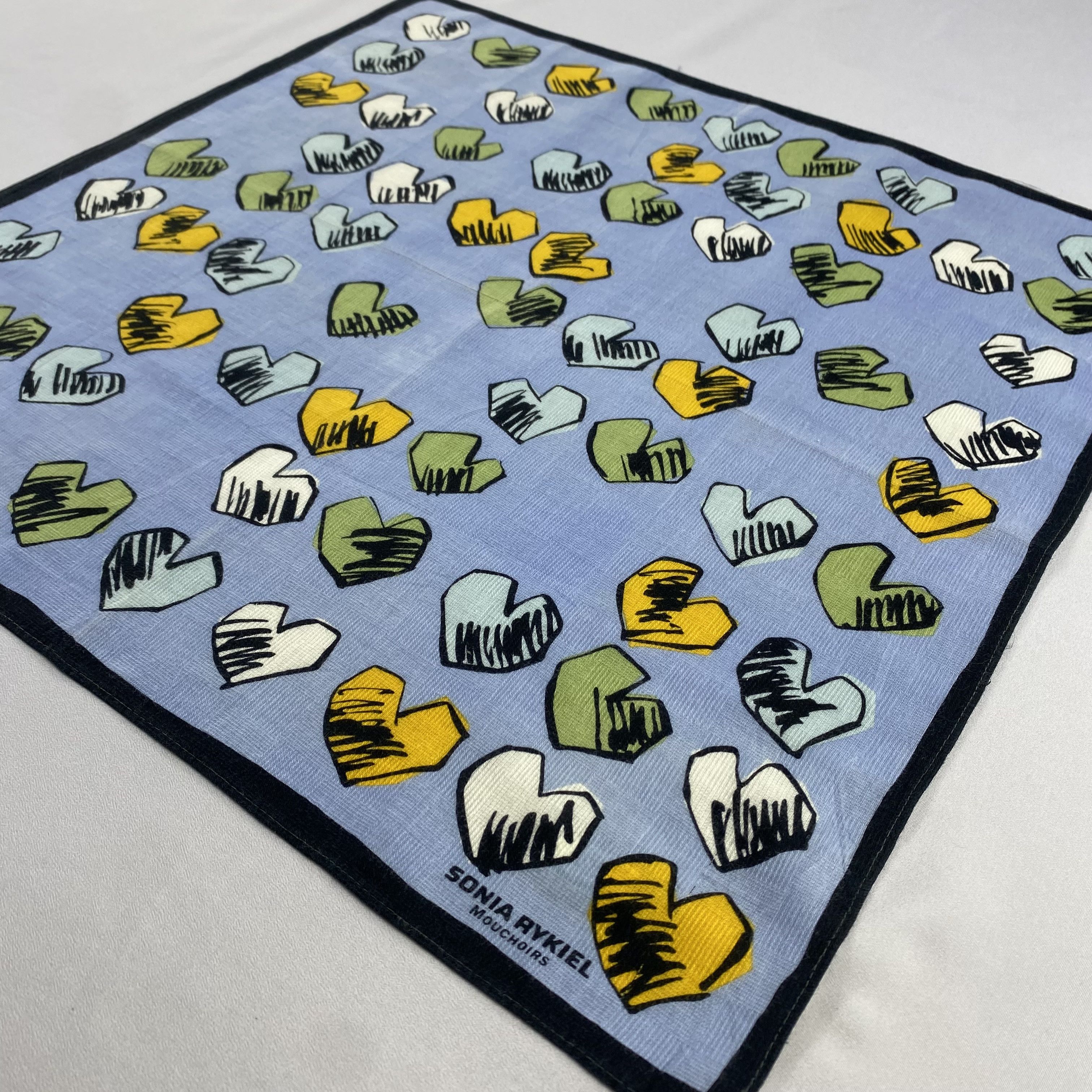 Vintage Sonia Rykiel Bandana/ Handkerchief / Neckerchief-P1256 Size ONE SIZE - 2 Thumbnail