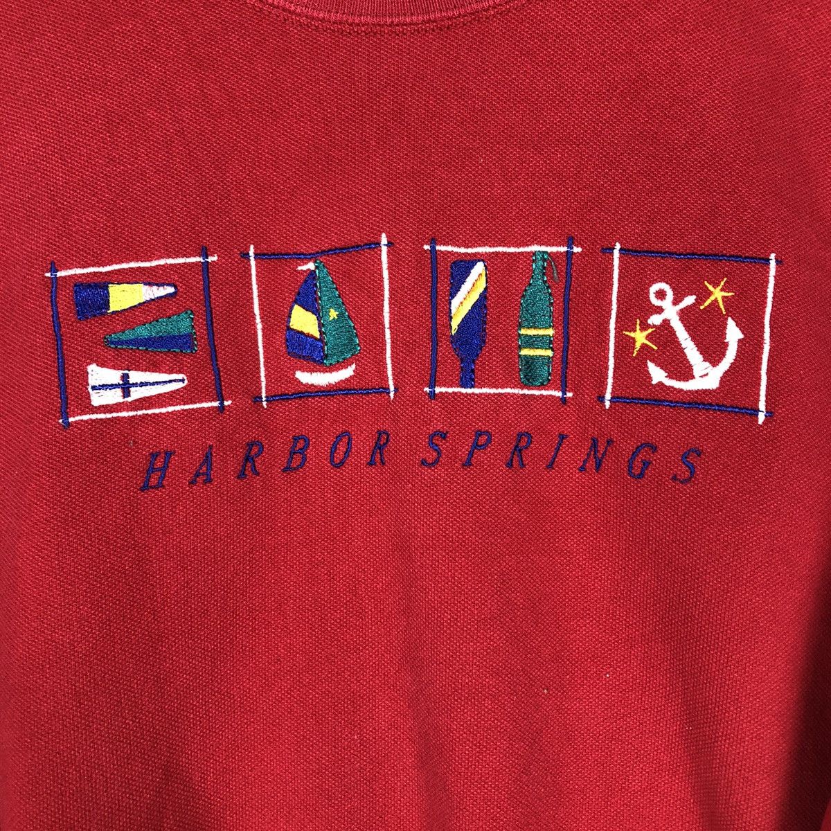 Vintage 🔥Vintage Sweatshirt Harbour Springs Big Logo Size US L / EU 52-54 / 3 - 12 Thumbnail