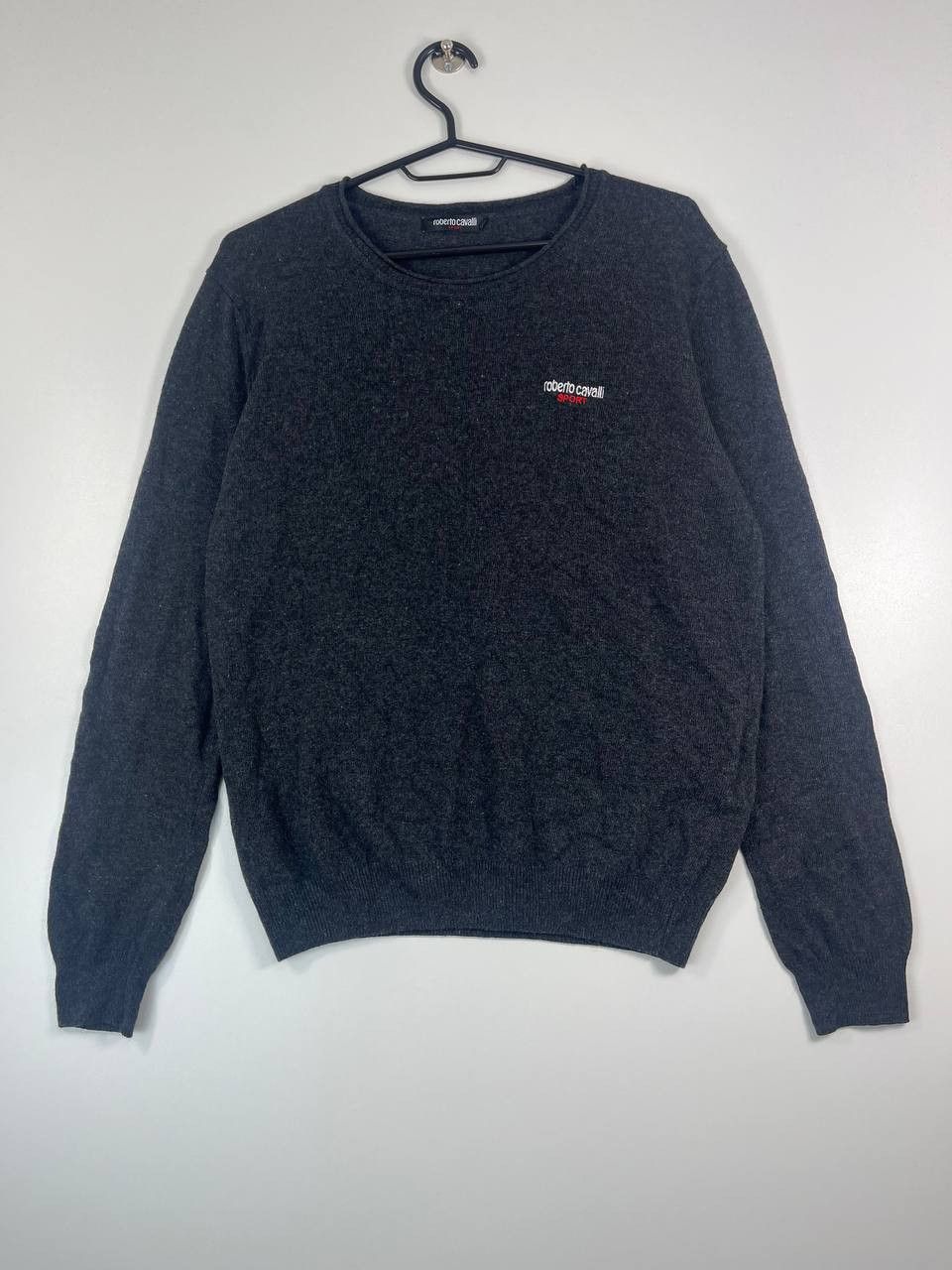 Roberto Cavalli Roberto Cavalli Sport Grey Angora Pullover Jumper Size M Size US M / EU 48-50 / 2 - 1 Thumbnail