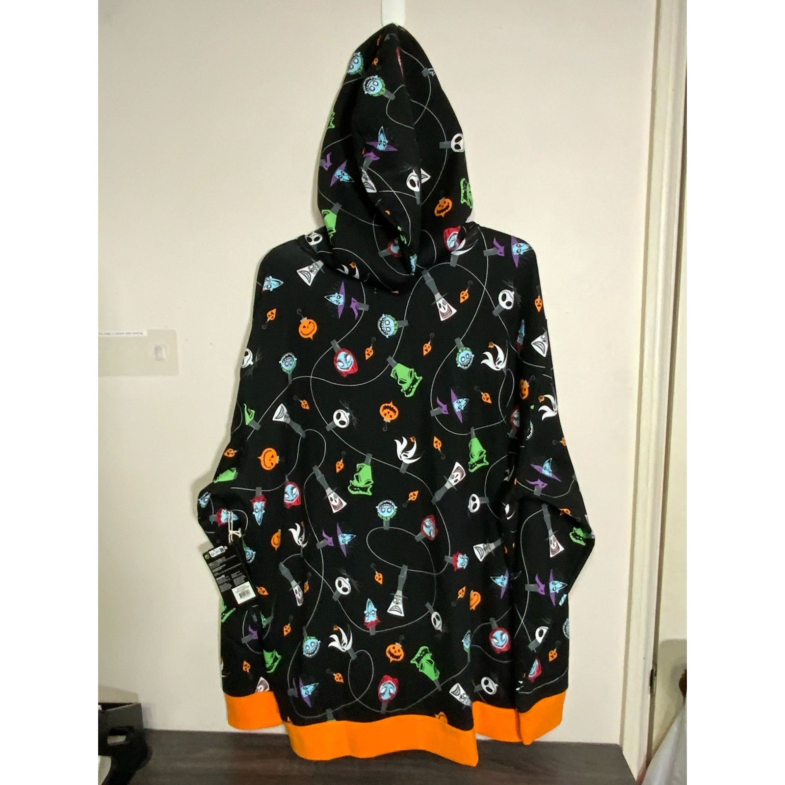 Unknown London Loungefly x Disney Nightmare Before Christmas Unisex Hoodie Size XL / US 12-14 / IT 48-50 - 3 Thumbnail