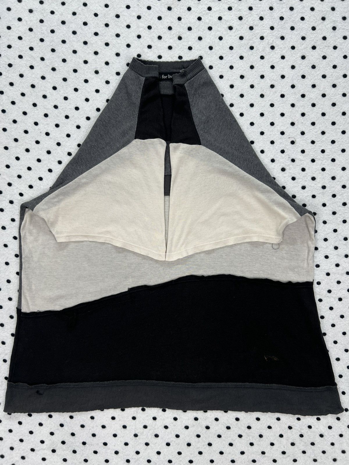 Yohji Yamamoto Y’s for Living Yohji Yamamoto Distressed Reconstructed Tees Size US S / EU 44-46 / 1 - 6 Thumbnail