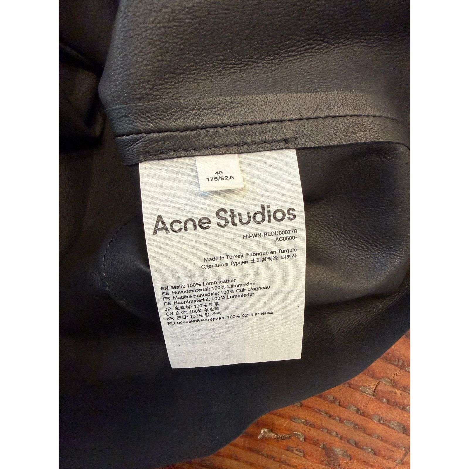 Acne Studios $1250 Acne Studios Sleeveless Leather Blouse Size S / US 4 / IT 40 - 10 Thumbnail