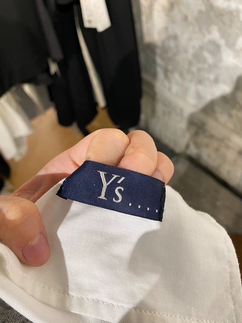 Yohji Yamamoto Yohji Yamamoto Y's two-tone patchwork casual mid-length pan Size US 32 / EU 48 - 8 Thumbnail