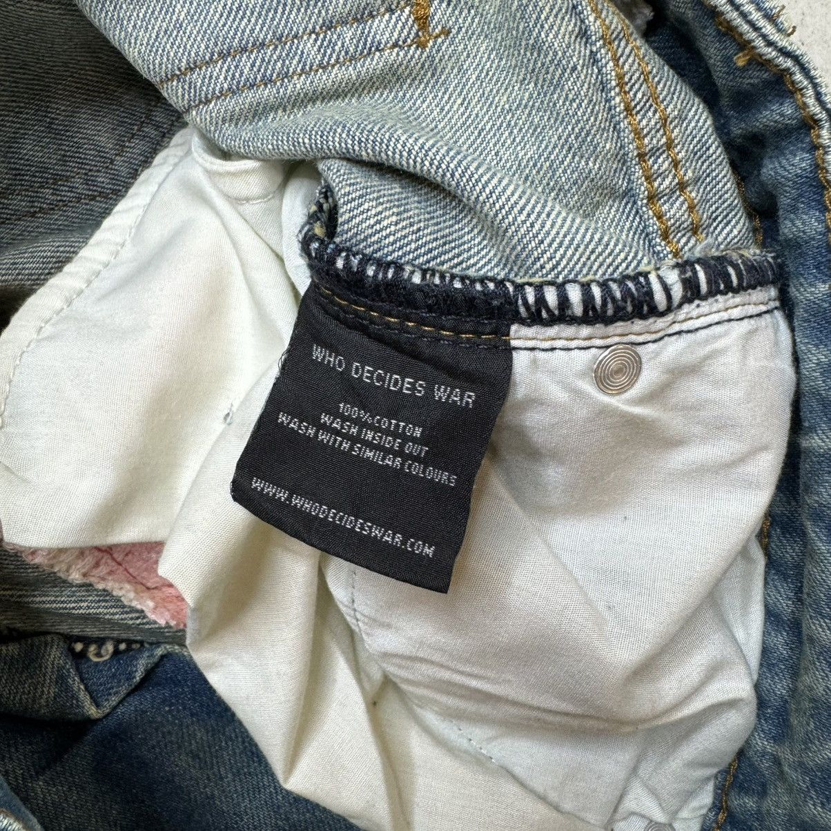 Who Decides War Who decides war roygbiv fusion denim sky/multi Size US 30 / EU 46 - 6 Thumbnail