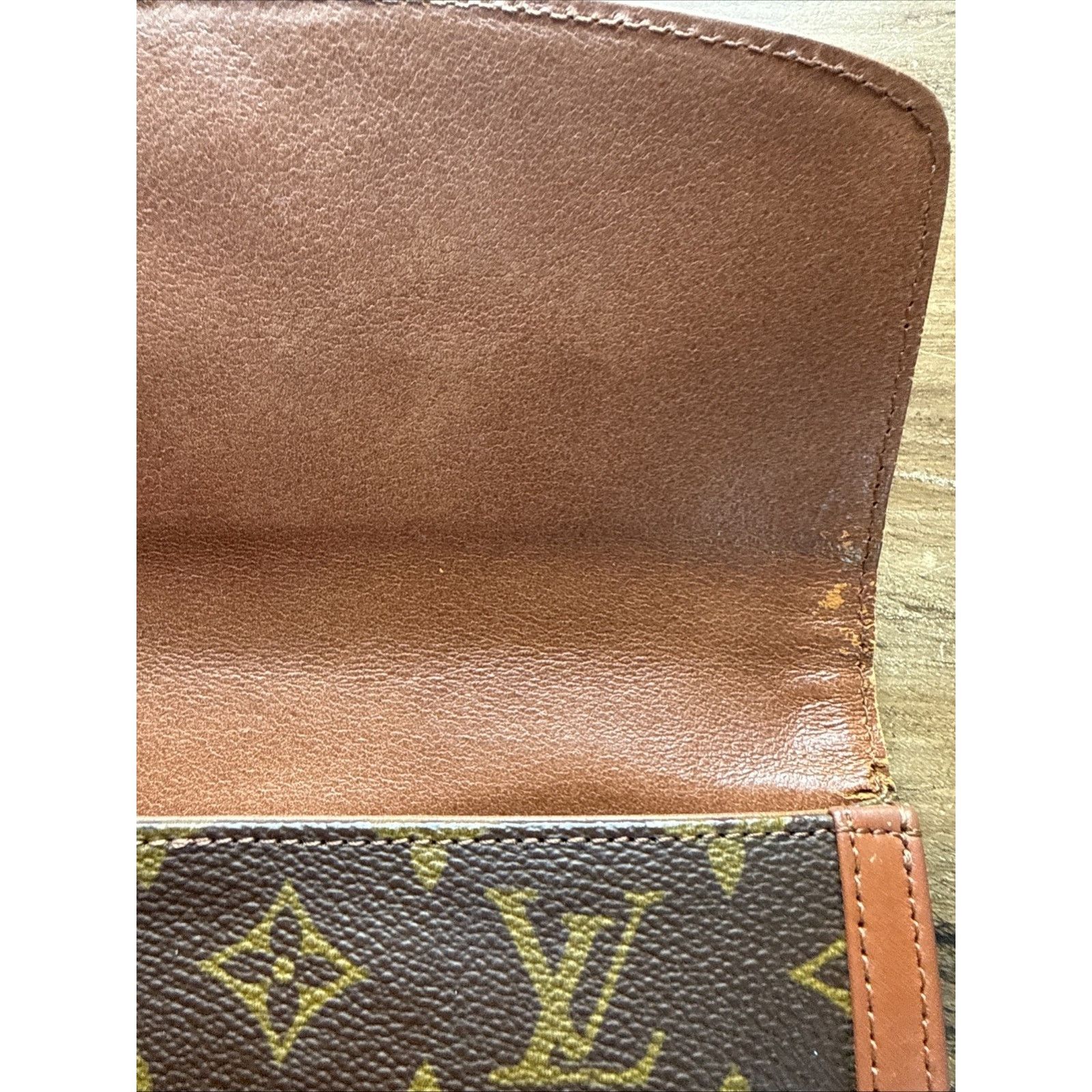 Louis Vuitton Louis Vuitton Monogram Pochette Dame Vintage Clutch Bag 941 Size ONE SIZE - 9 Thumbnail