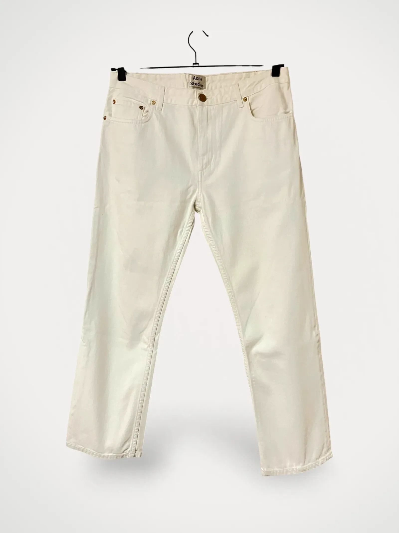 Acne Studios Acne Studios Pop white Jeans Size 28" / US 6 / IT 42 - 1 Thumbnail