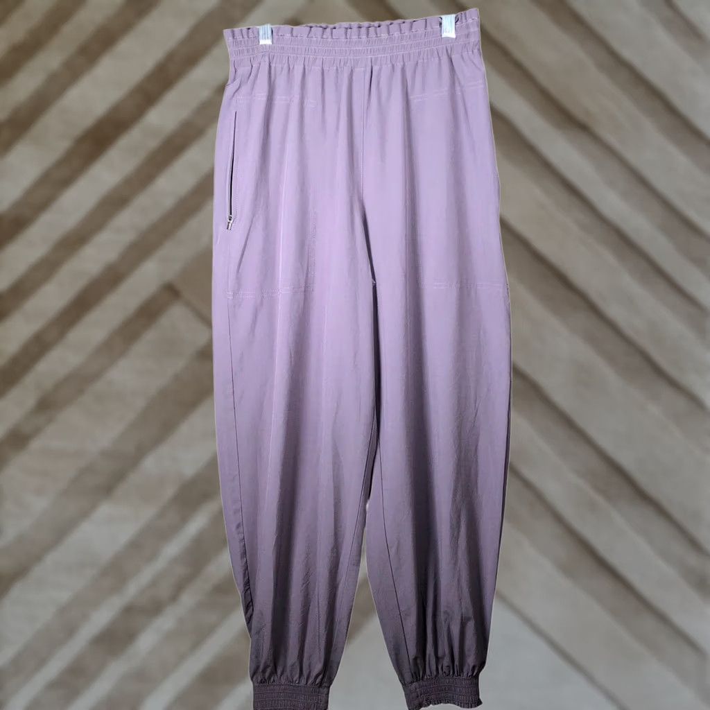 Athleta Athleta Womens Pants Dusty Violet Savannah Joggers Pockets Stretch 4 Size 27" / US 4 / IT 40 - 1 Thumbnail
