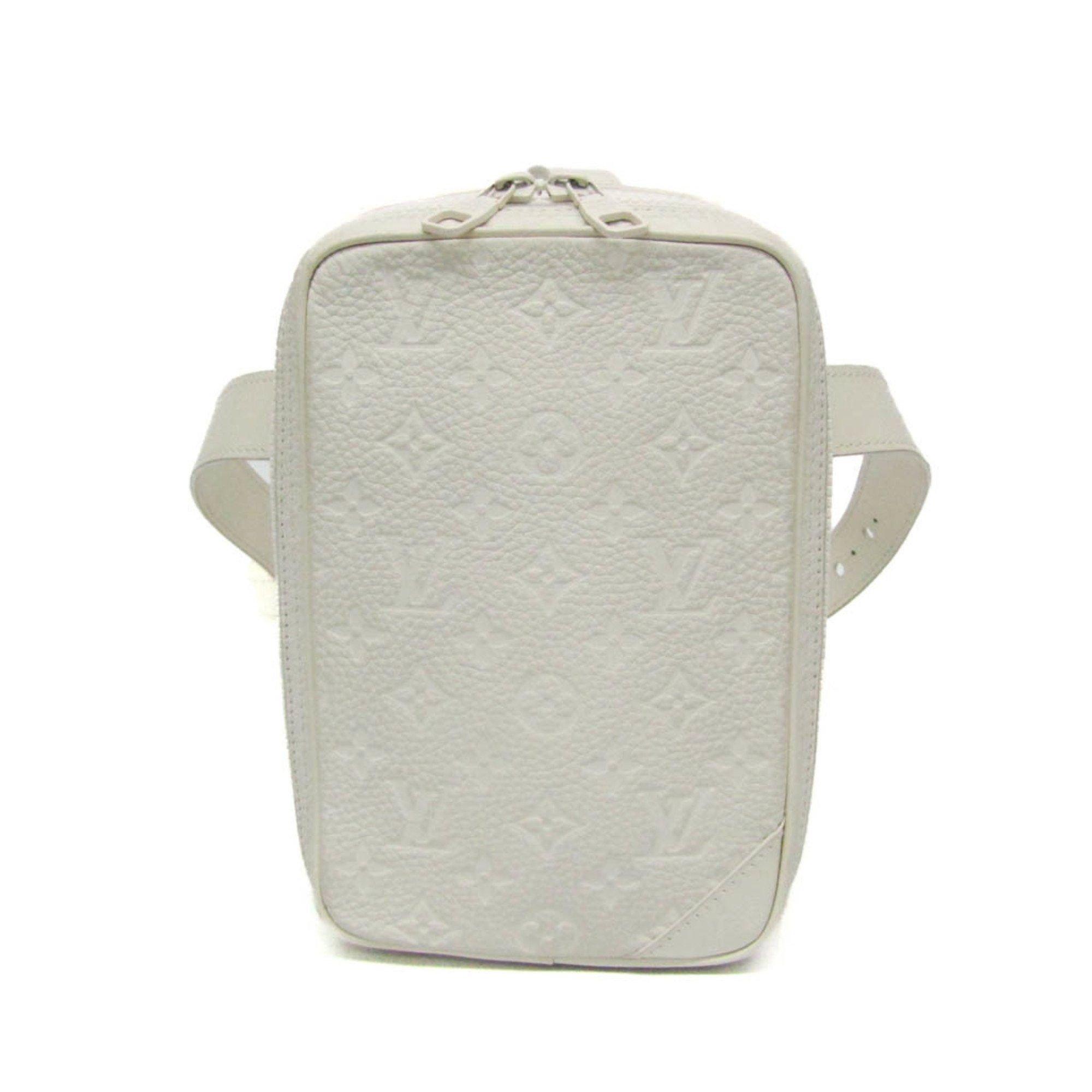 Louis Vuitton Louis Vuitton Monogram Empreinte Utility Side Bag M53297 2019 Spring/Summer Collection Men's Shoulder Bag,Sling Bag White Size ONE SIZE - 1 Thumbnail