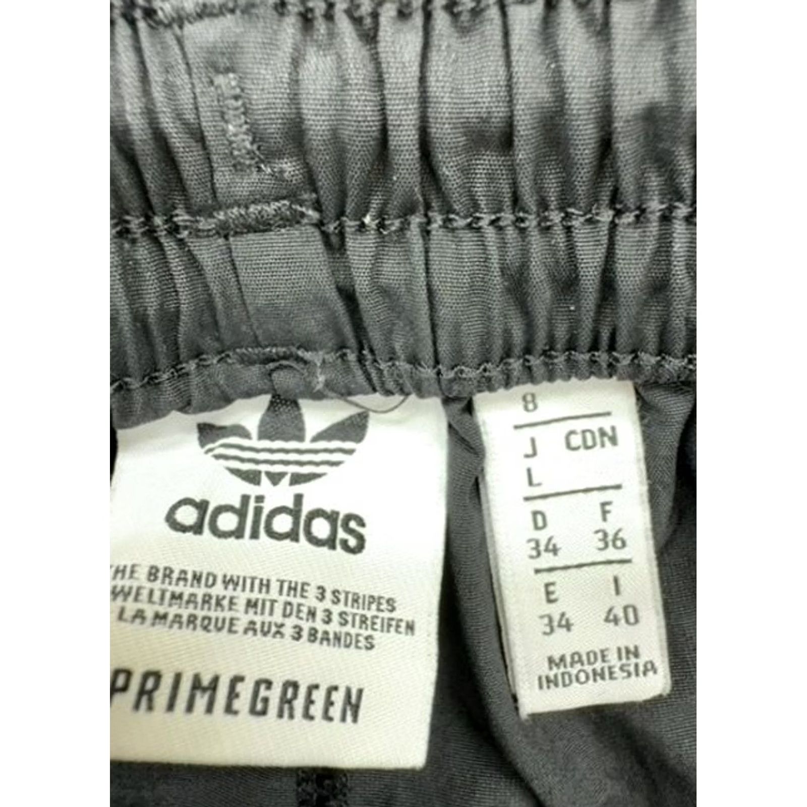 Adidas Adidas Men’s Navy Primegreen Essentials Track Pants L 3-Stripes Size US 33 - 4 Thumbnail