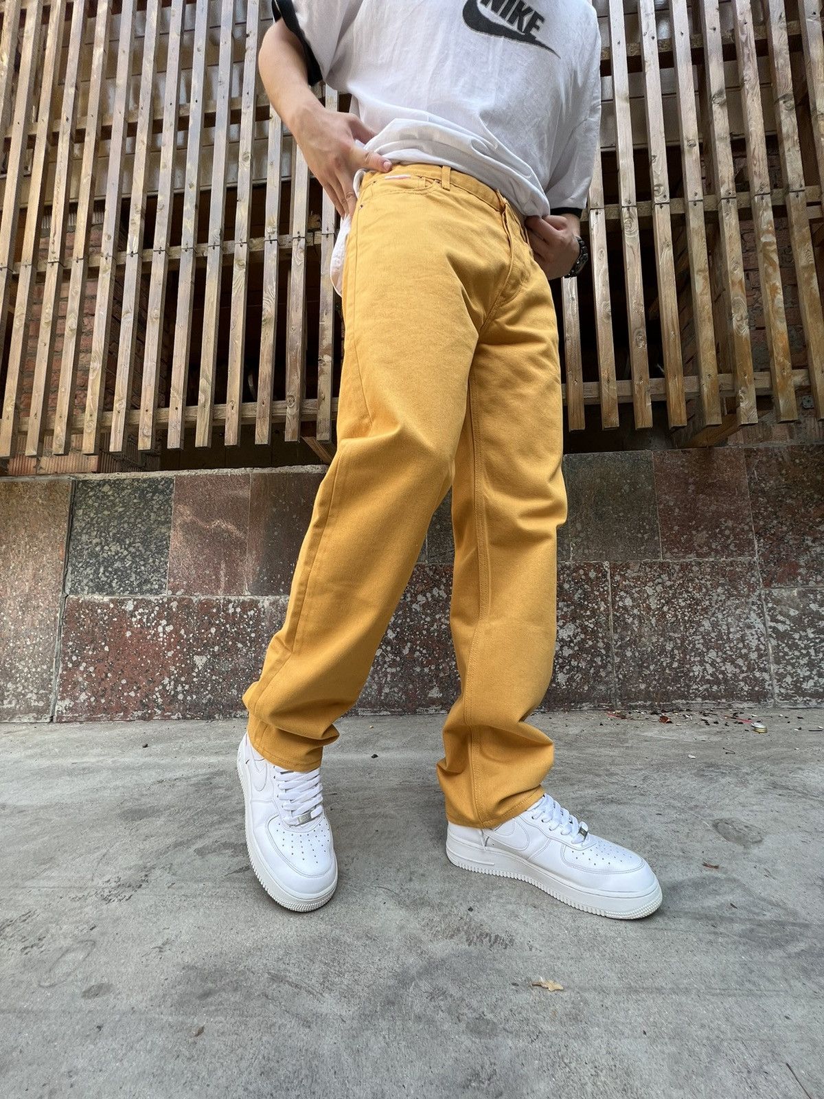 Calvin Klein × Heron Preston Heron Preston Calvin Klein Orange 2.0 Jeans Size US 30 / EU 46 - 3 Thumbnail