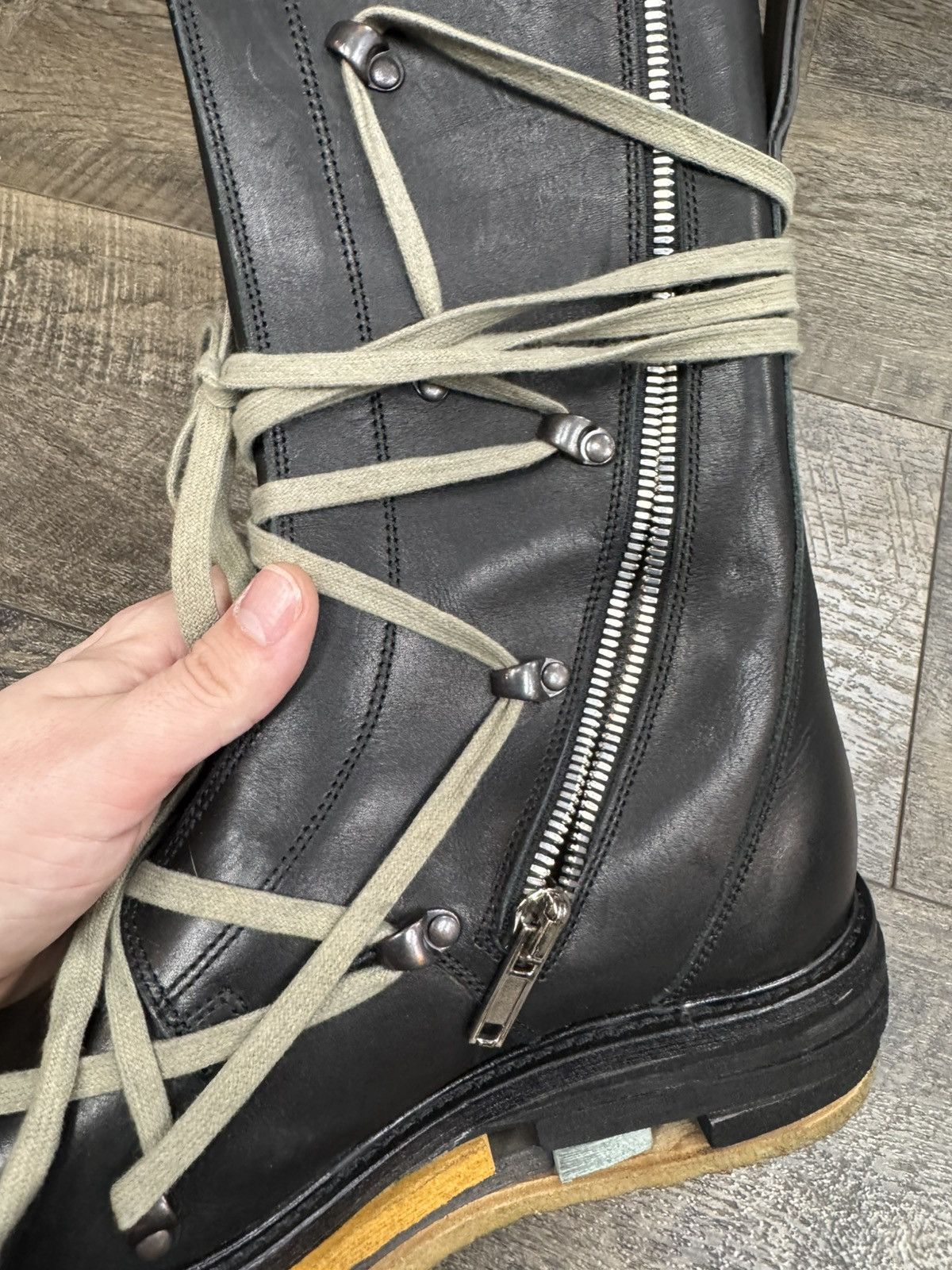 Rick Owens GLITTER LEGO CREEPER BOOT Size US 9 / EU 42 - 4 Thumbnail
