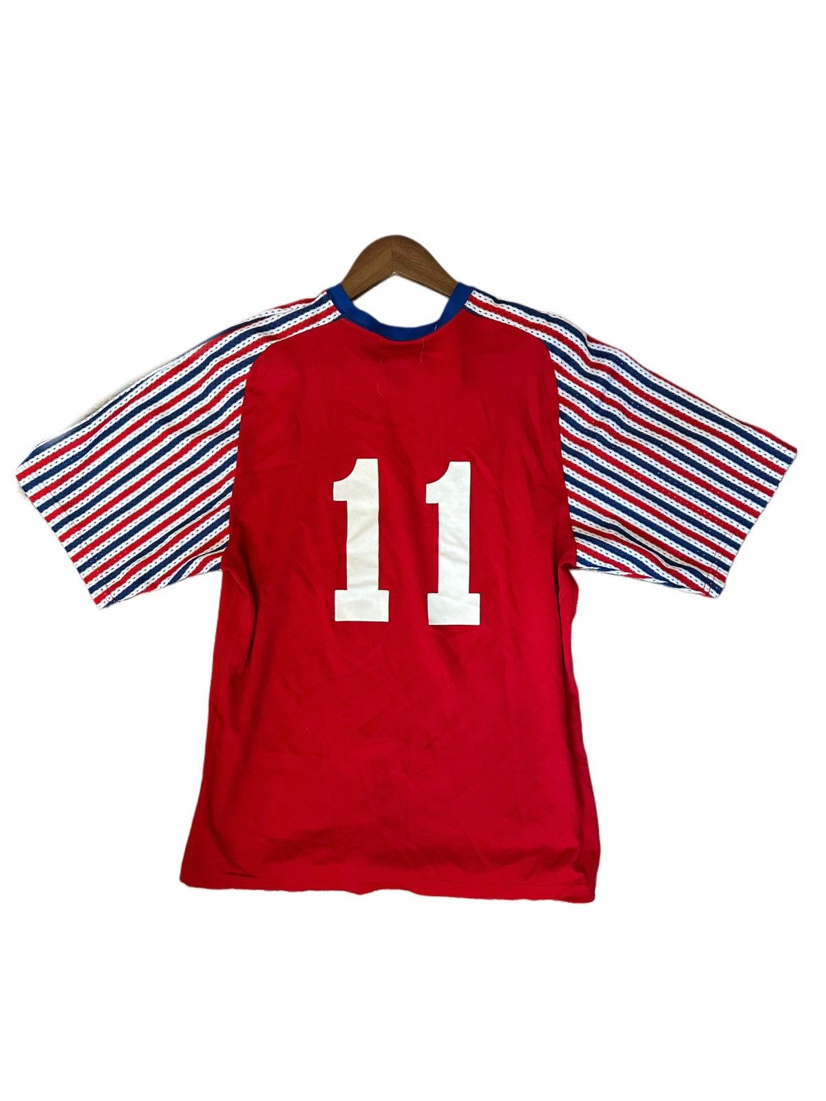 Vintage Rare Vintage North American Body Shop Striped Jersey Size US M / EU 48-50 / 2 - 3 Thumbnail