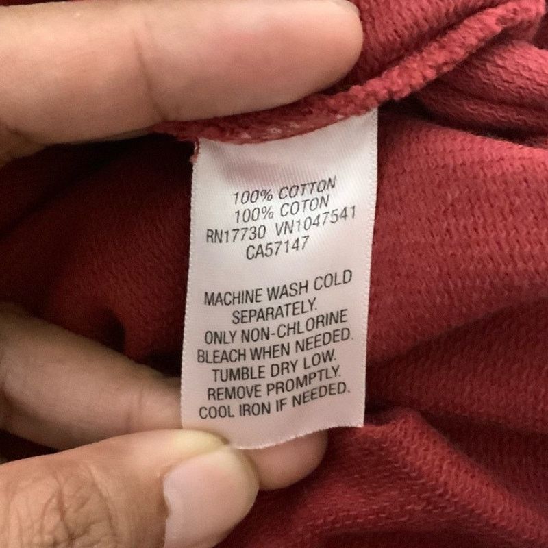 Merona Merona Henley Pullover Faded Red Drawstring Hoodie Size M Size M / US 6-8 / IT 42-44 - 7 Thumbnail