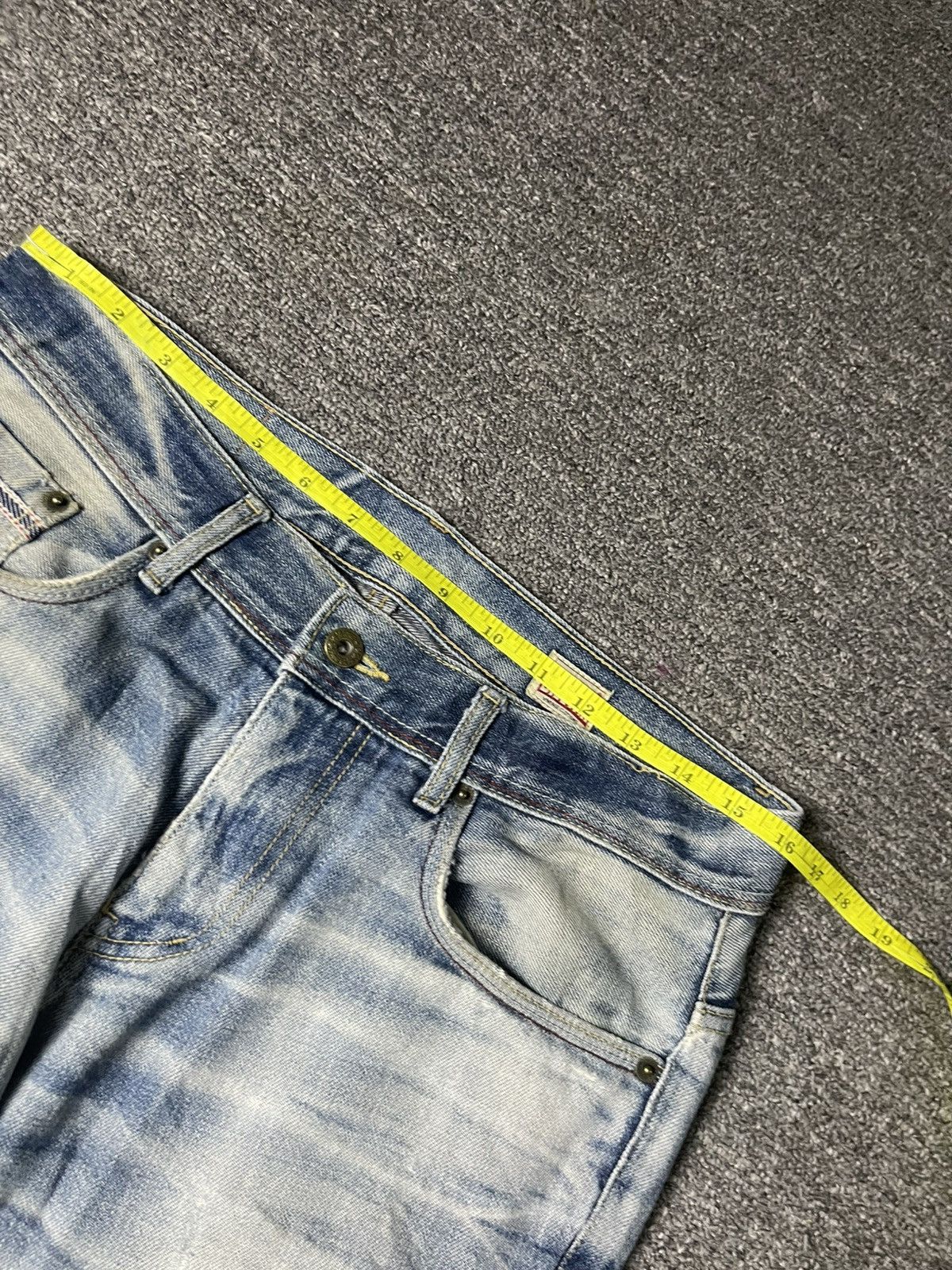 Japanese Brand × Vintage Vintage BILLVAN x Quality Garment Ripped Jeans (91) Size US 32 / EU 48 - 5 Thumbnail