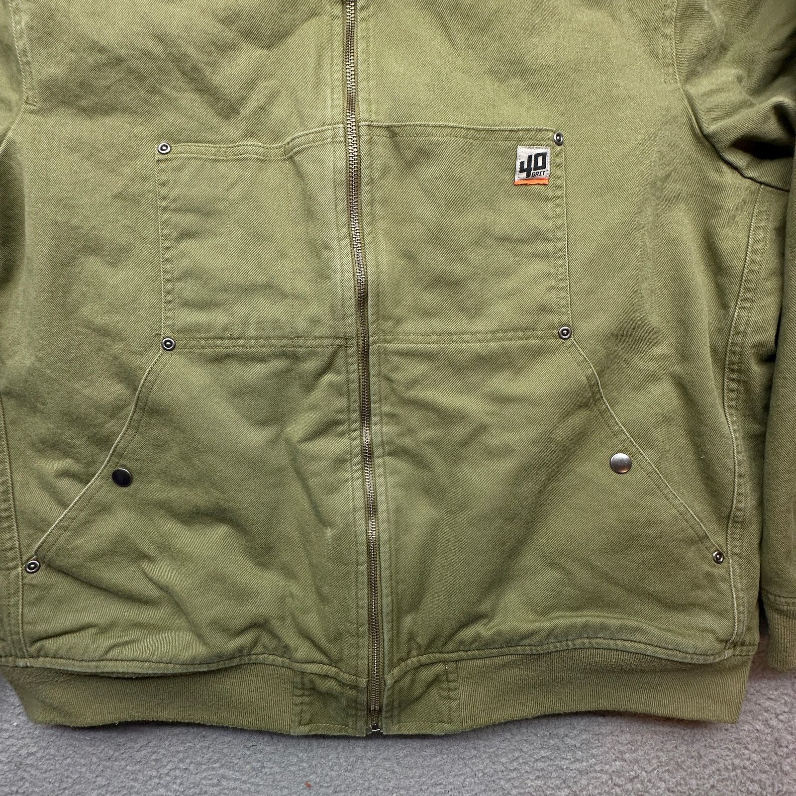 Duluth Trading Company Duluth Trading 40 Grit Insulated Bomber Jacket Mens XL Size US XL / EU 56 / 4 - 7 Thumbnail