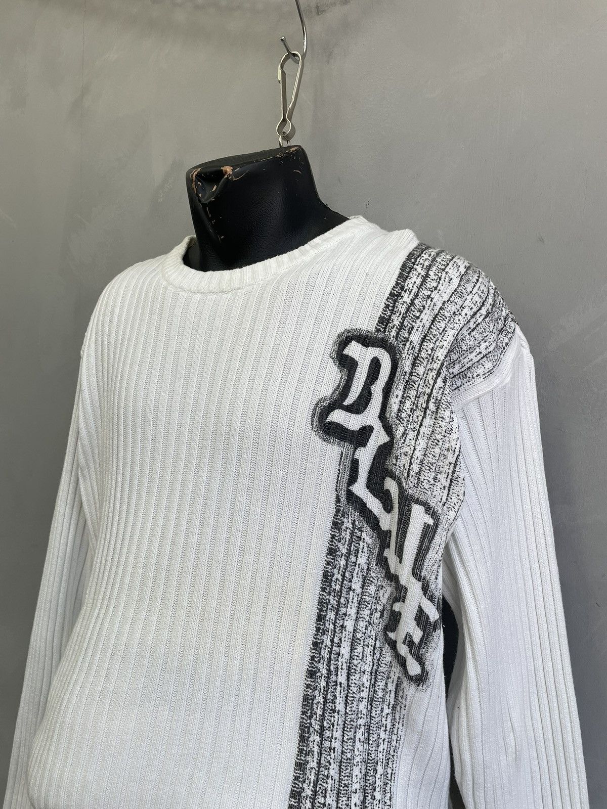 Other John F. Gee oversized knit sweater gothic y2k kapital style Size US L / EU 52-54 / 3 - 3 Thumbnail