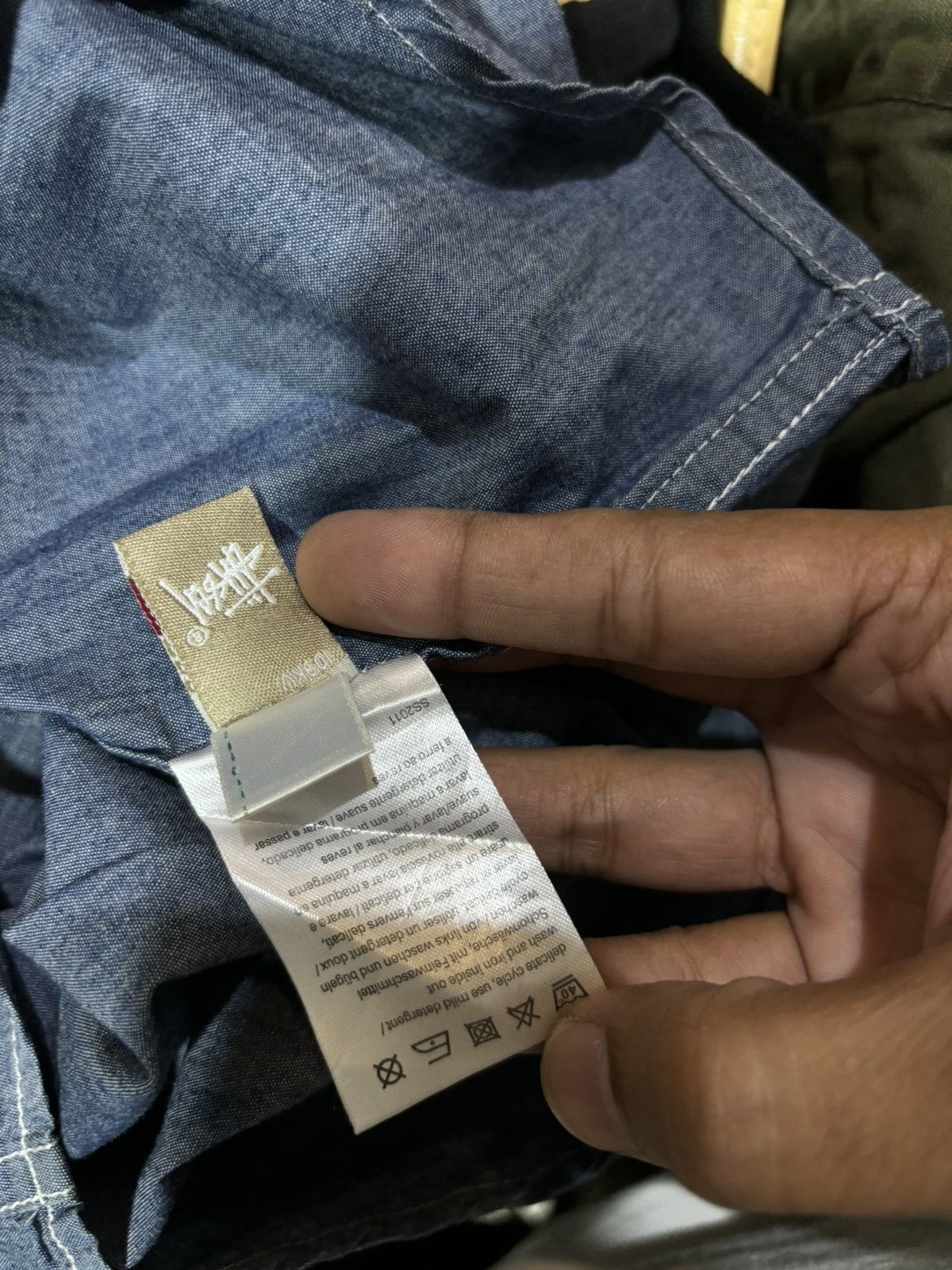 Dickies × Stussy Rare Dickies x Stussy Crazy Work Shirt Size US M / EU 48-50 / 2 - 11 Thumbnail