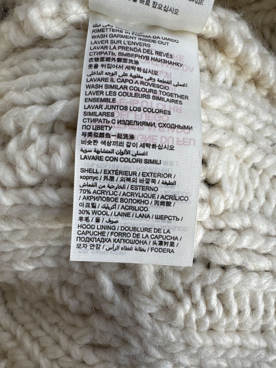 Japanese Brand Y2K SuperDry Knitted Fur Hooded Vest ifsixwasnine LGB goa Size US M / EU 48-50 / 2 - 10 Thumbnail