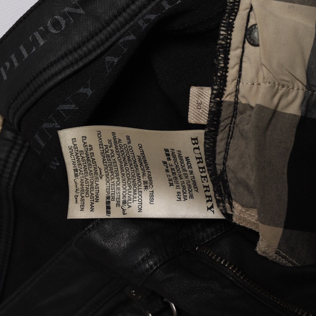 Burberry Burberry Pilton Skinny Ankle Pants Biker Trousers Size 30" / US 8 / IT 44 - 9 Thumbnail