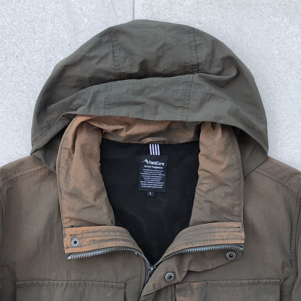 Japanese Brand A Fieldcore Wind and Water Resistant 4 Pocket Field Jacket Size US L / EU 52-54 / 3 - 16 Thumbnail