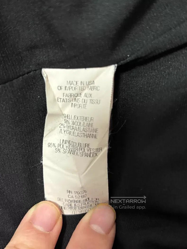 Helmut Lang Helmut Lang Black wool blazer, short Size XS / US 0-2 / IT 36-38 - 6 Thumbnail