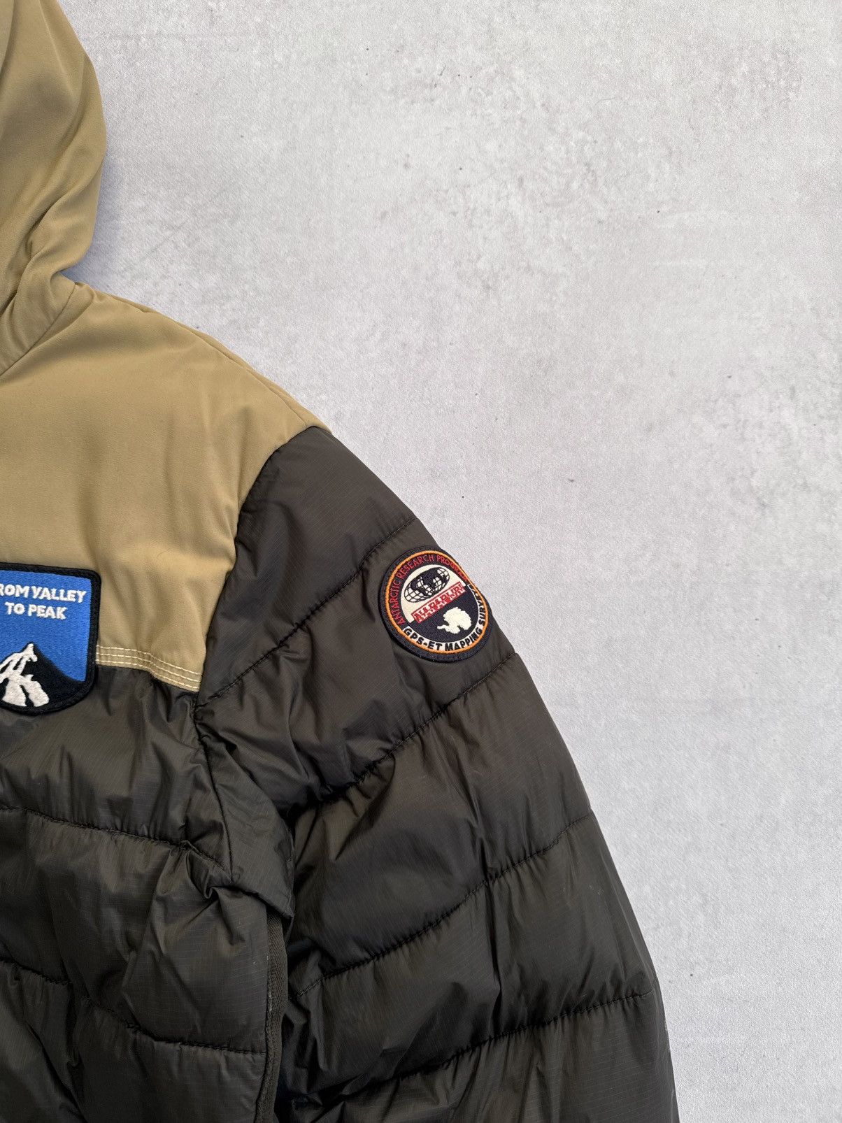 Napapijri Outdoor Napapijri Aris Forest Green Puffer Jacket Size L Size US L / EU 52-54 / 3 - 5 Thumbnail