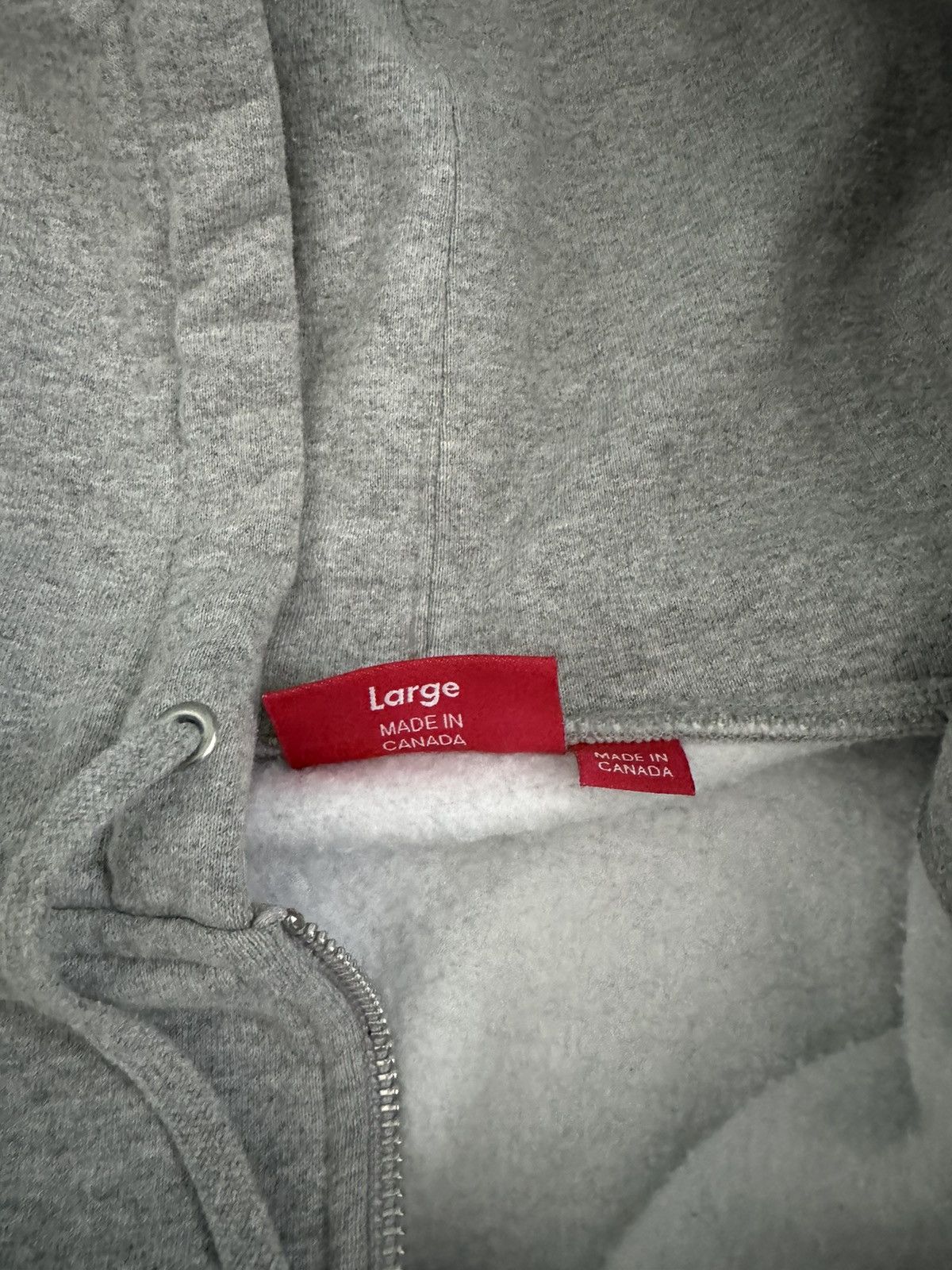 Supreme Supreme S logo hoodie grey Size US L / EU 52-54 / 3 - 6 Thumbnail