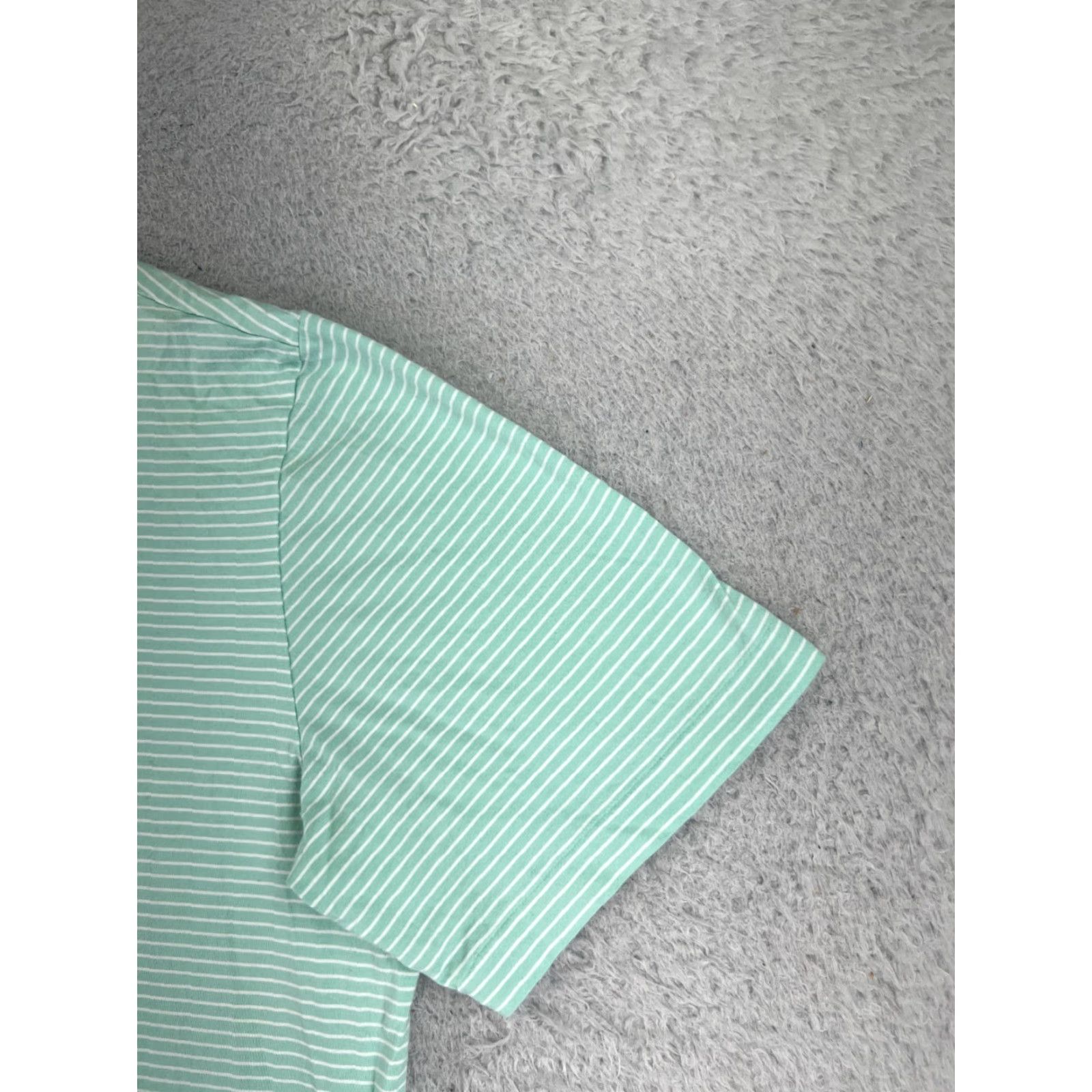 Ralph Lauren Polo Ralph Lauren Polo Shirt Men Large Green Striped Golf Vintage Lisle Jersey Size US L / EU 52-54 / 3 - 2 Thumbnail
