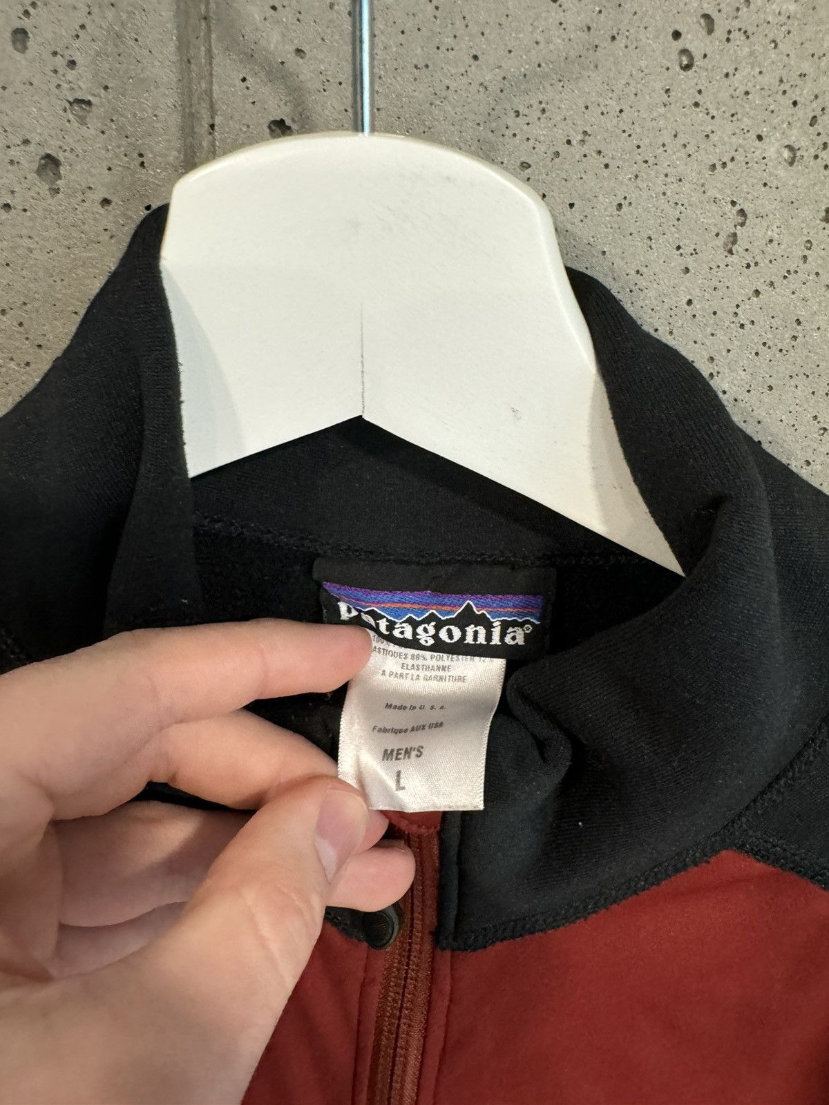 Patagonia Patagonia Men’s Red & Black Lightweight Full-Zip Jacket Size US L / EU 52-54 / 3 - 3 Thumbnail