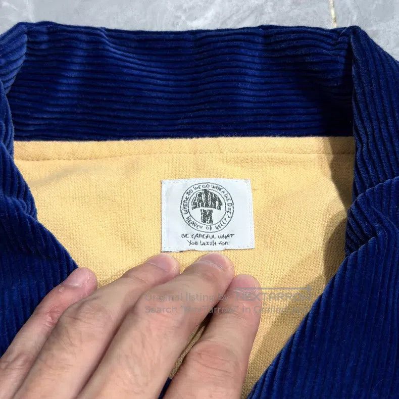 Saint Michael Saint Michael Out-of-print clown corduroy sapphire blue ba Size US M / EU 48-50 / 2 - 5 Thumbnail