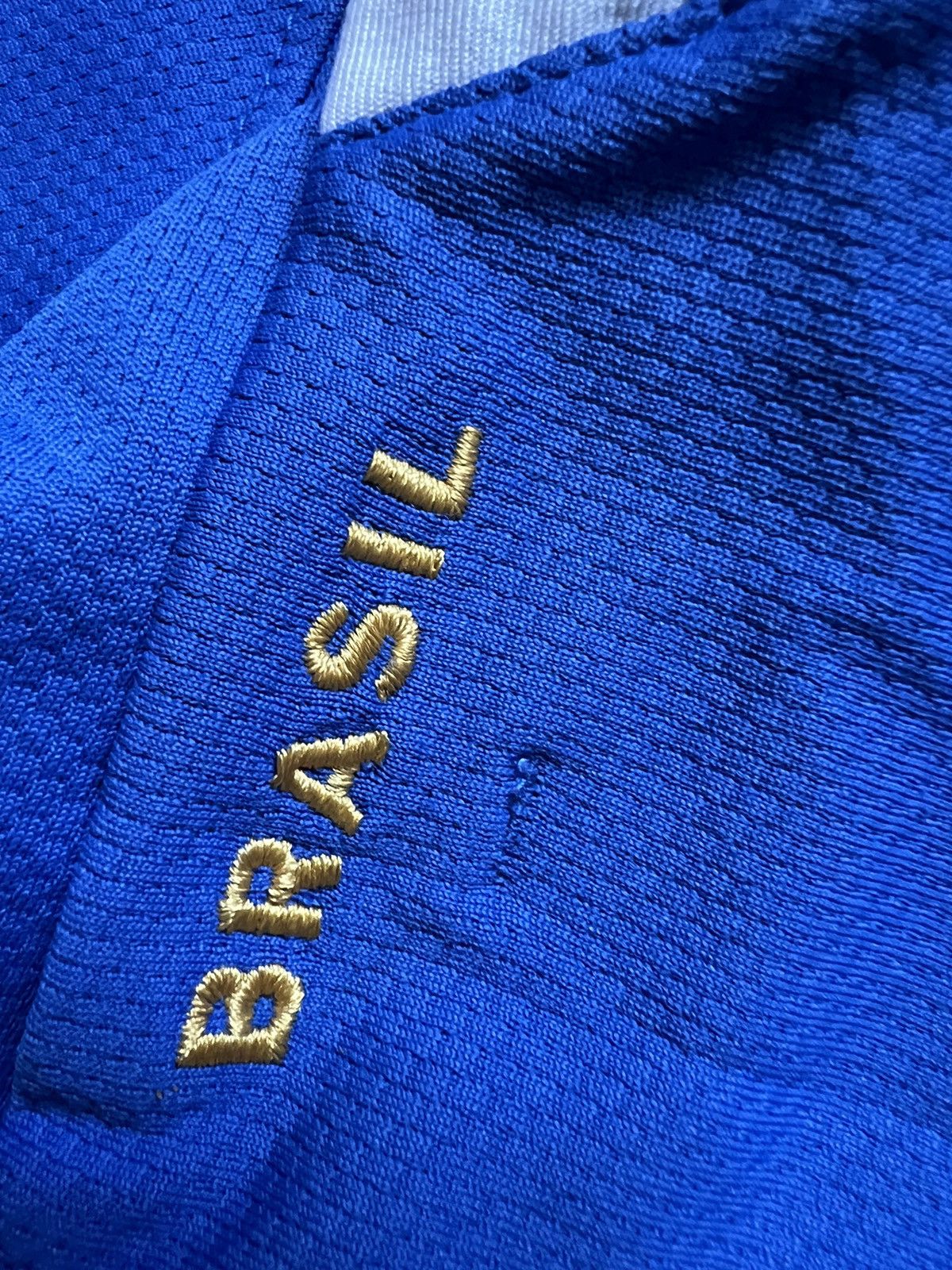 Nike × Vintage Vintage Nike Brazil National Team 2006 2008 Away Jersey Size US L / EU 52-54 / 3 - 11 Thumbnail