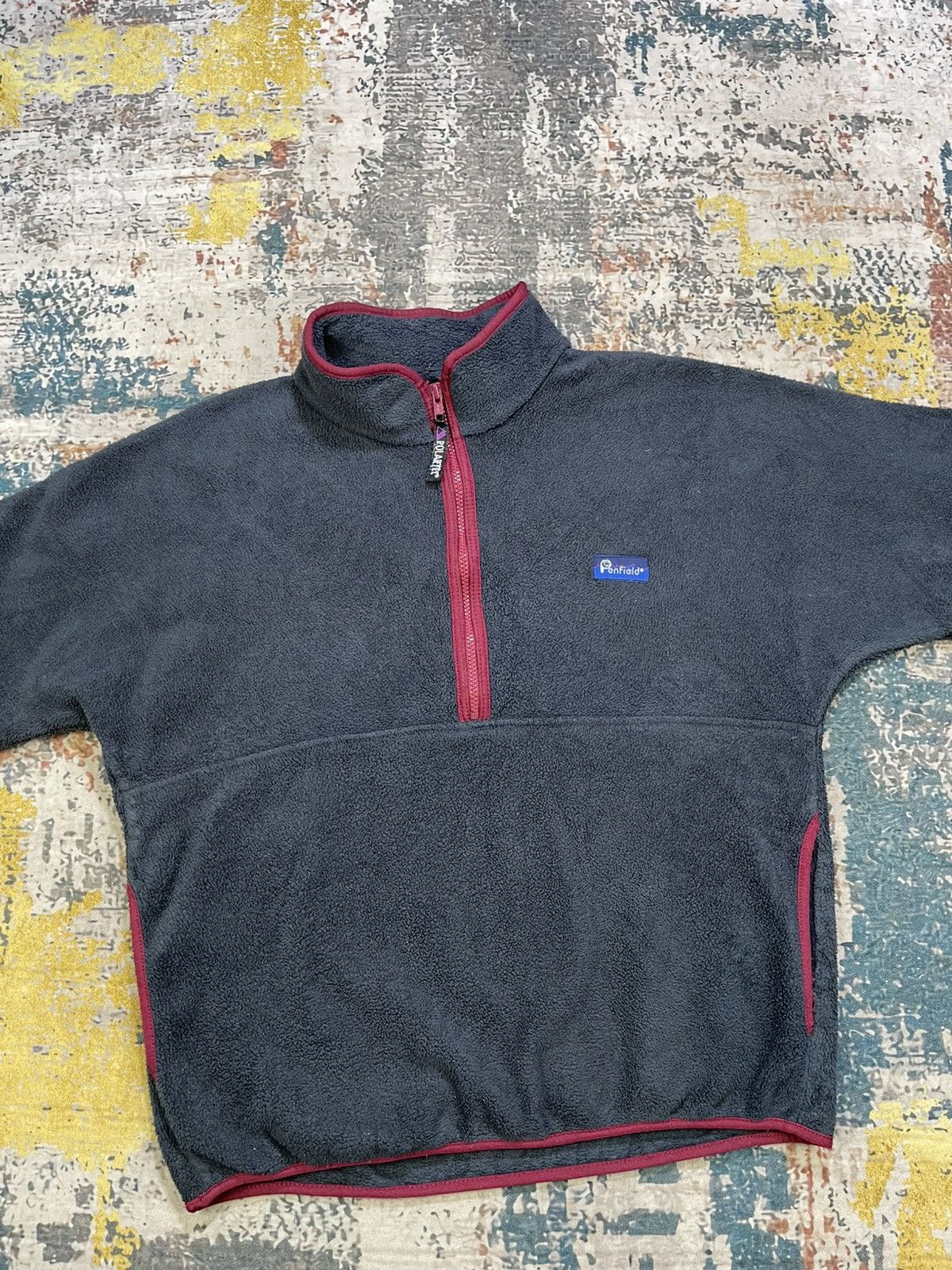 Penfield Vtg 90s Penfield Polartec Half-Zip Fleece Pullover Size US M / EU 48-50 / 2 - 2 Thumbnail