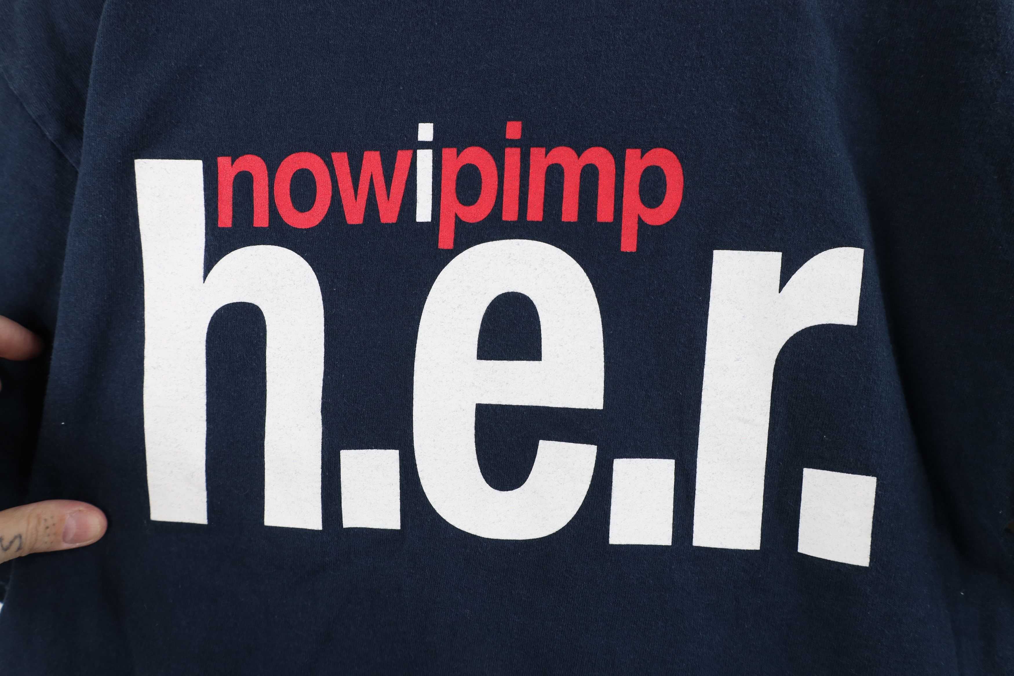 Vintage Vintage 90s Her Now I Pimp Her Common Rap Tee T-Shirt USA Size US S / EU 44-46 / 1 - 8 Thumbnail