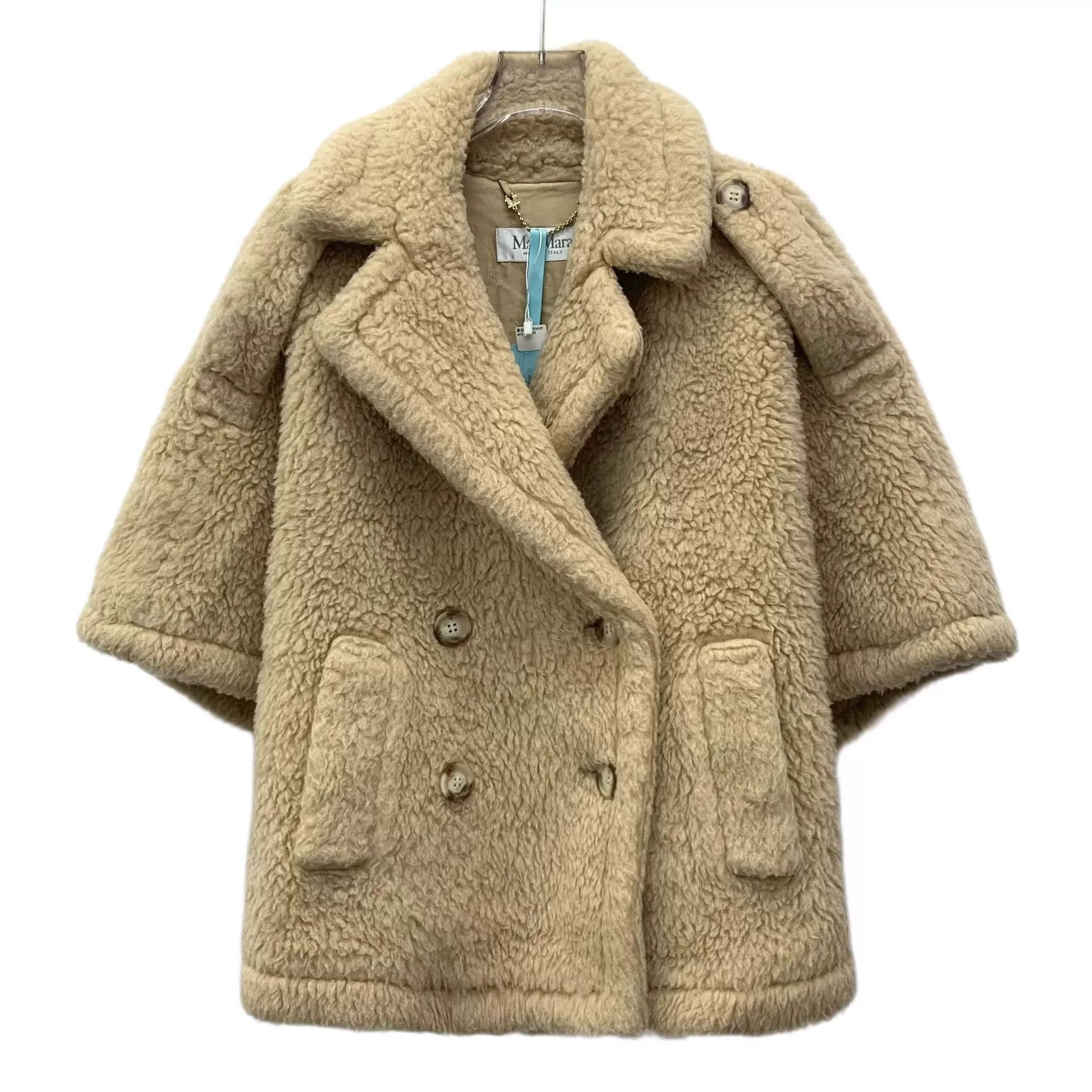 Max Mara maxmara adesso camel wool cape coat Size US S / EU 44-46 / 1 - 1 Thumbnail