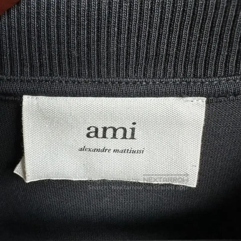 AMI AMI Black Cotton Summer T-shirt for Men . Size US XL / EU 56 / 4 - 4 Thumbnail