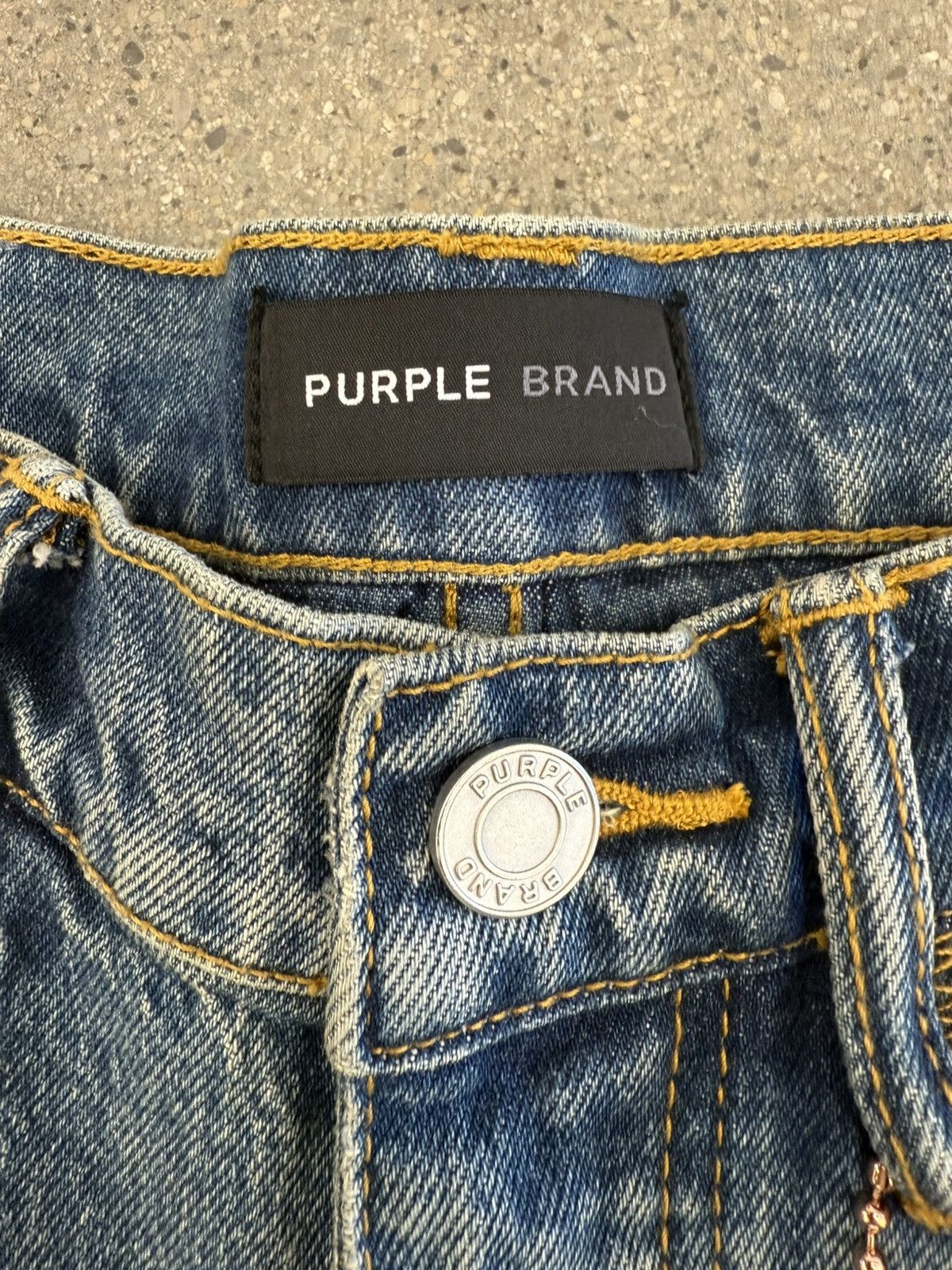 Purple Brand Purple Brand Patch Repair Flare Size US 29 - 3 Thumbnail