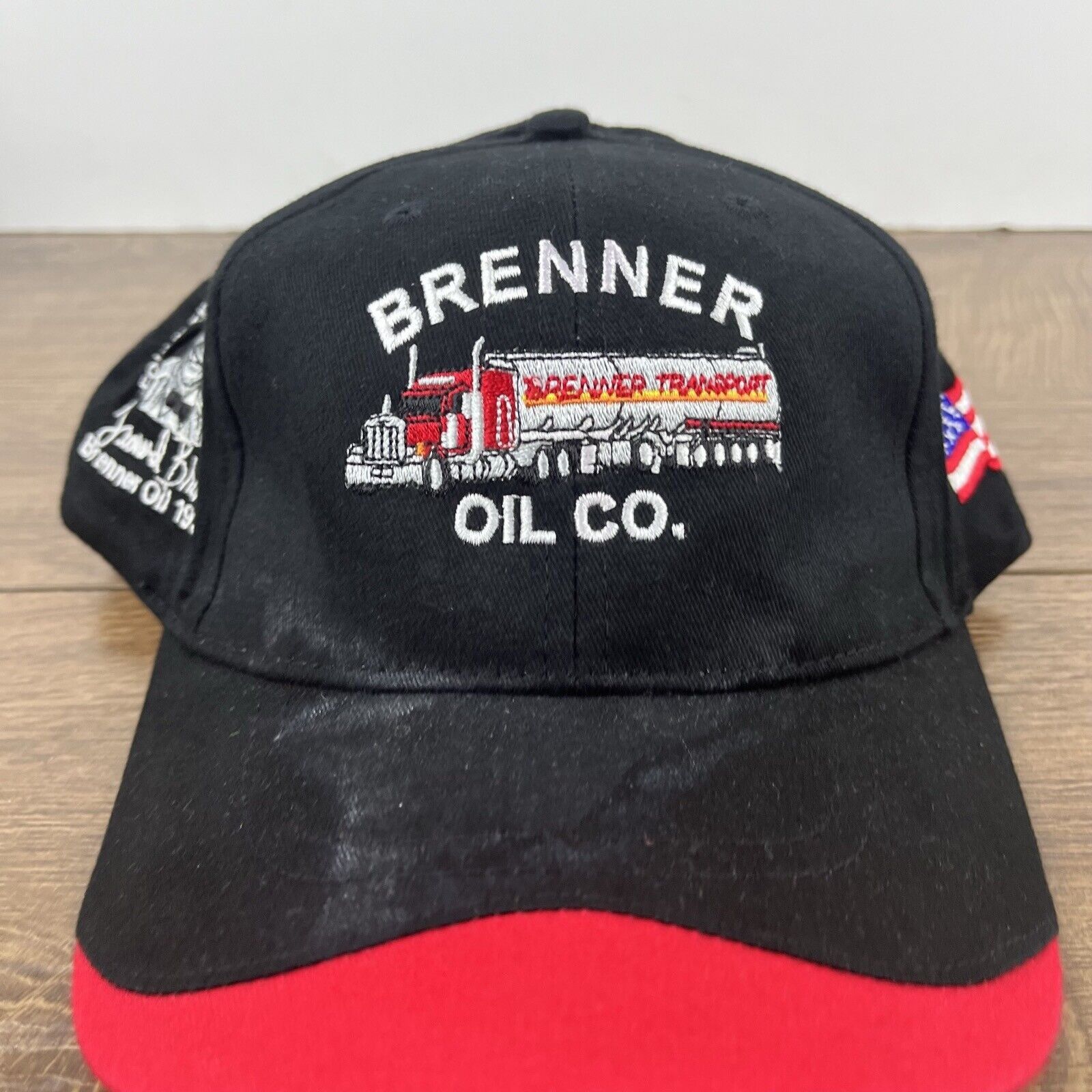 Other Brenner Oil Company Hat Black Cap Hat Adjustable Hat Black A Size ONE SIZE - 6 Thumbnail