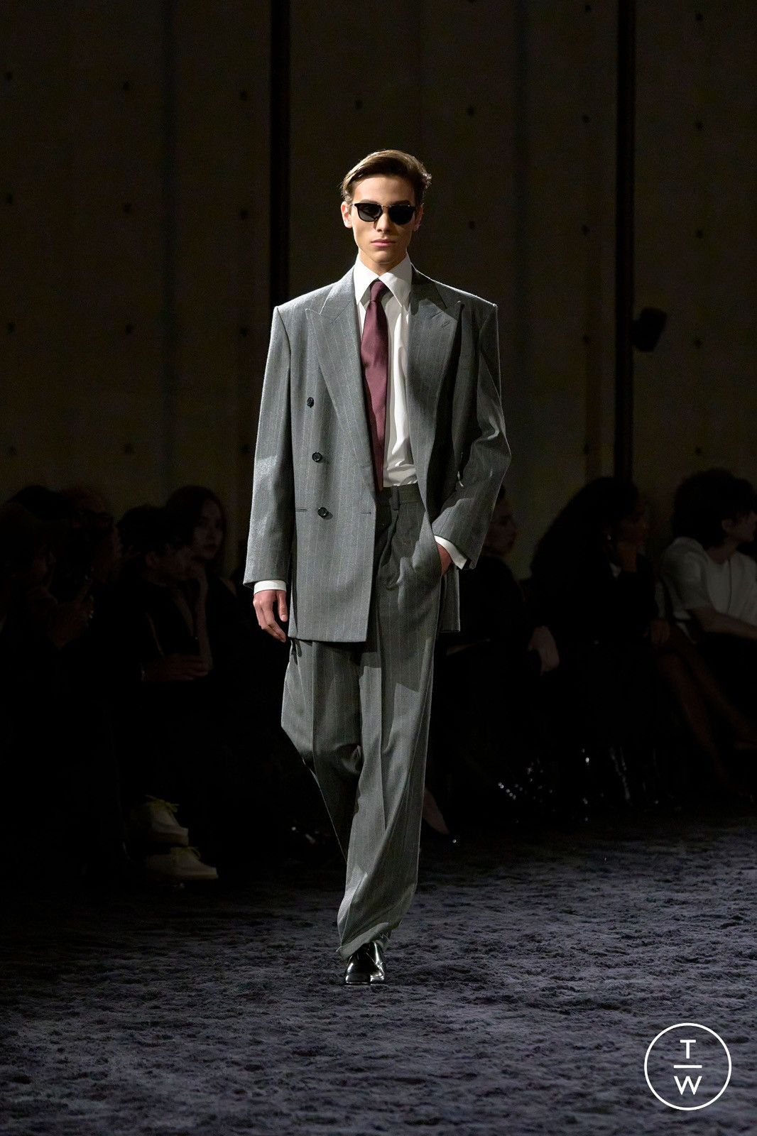 Saint Laurent Paris FW24 Double Breasted Blazer Size 46R - 1 Thumbnail
