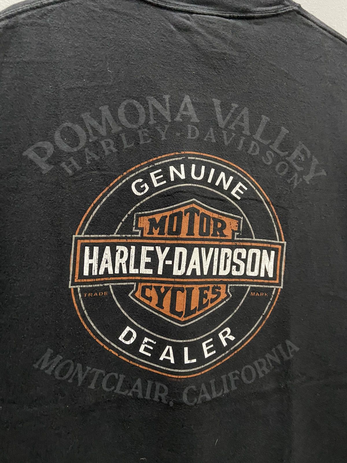Harley Davidson VINTAGE Y2K HARLEY DAVIDSON ACE POMONA VALLEY TEE SHIRT Size US XL / EU 56 / 4 - 8 Thumbnail